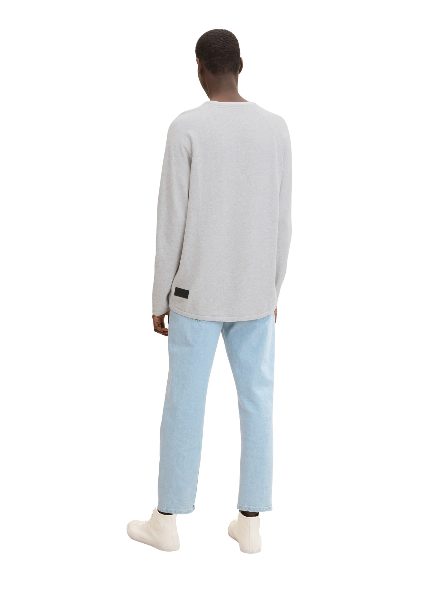 basic knit pullover (Light Stone Gr)