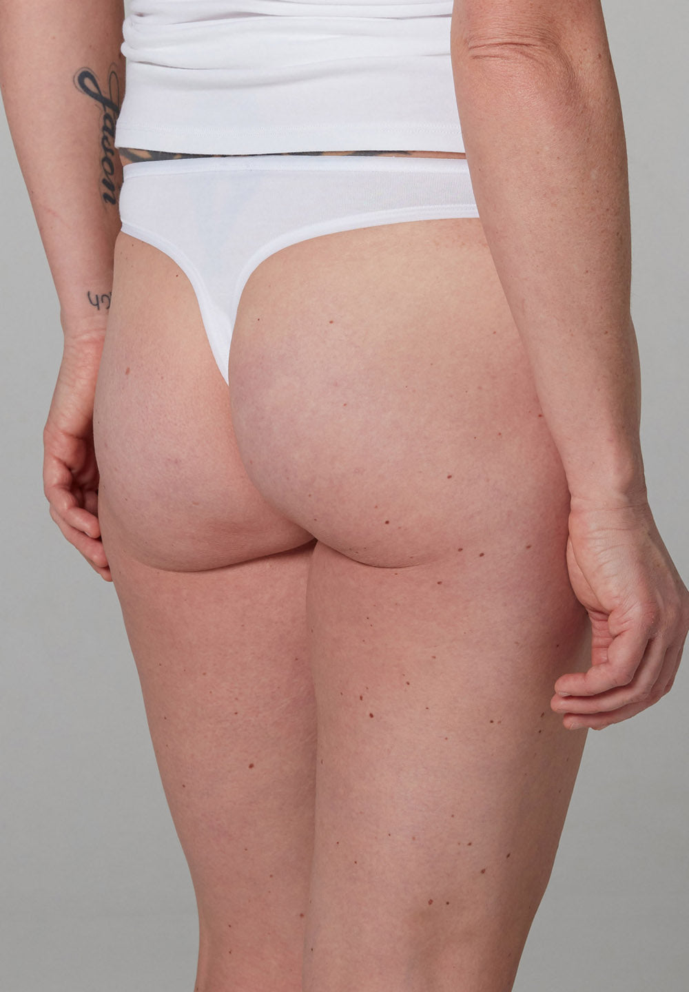 Skiny Damen String 2er Pack Cotton Advantage (White)