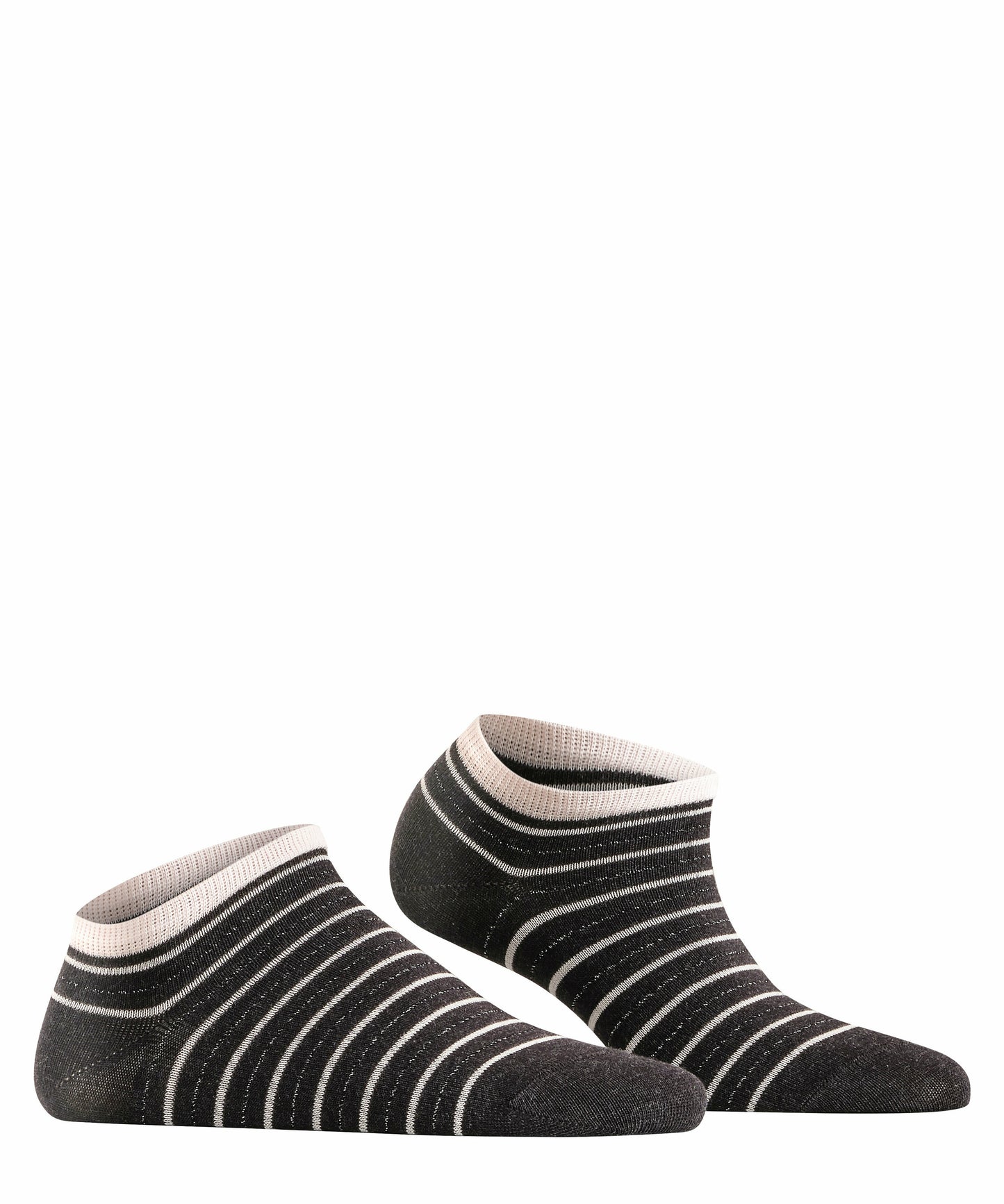 Sneakersocken Stripe Shimmer (Anthra.mel)