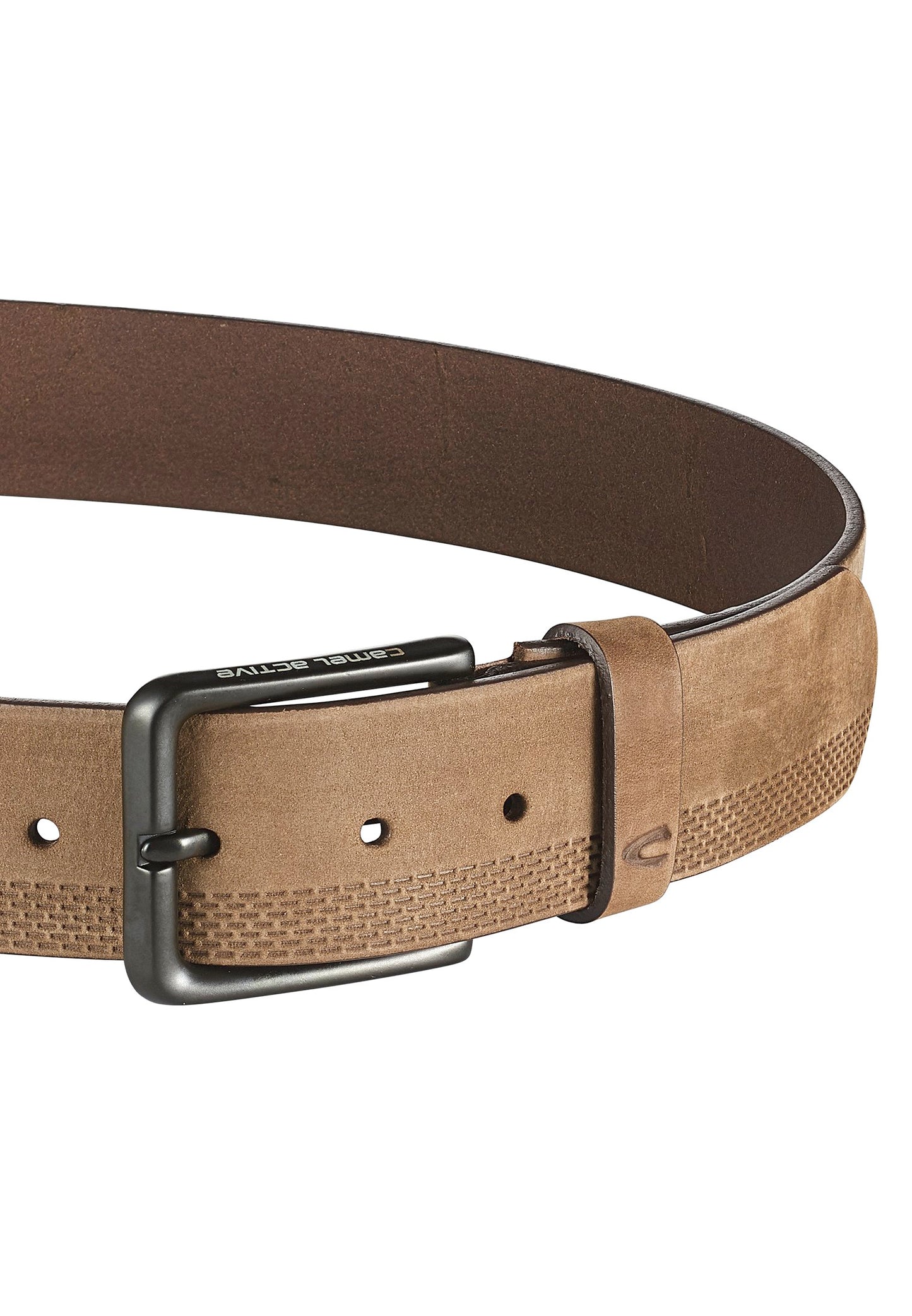 Gürtel aus Nubukleder (Grey)