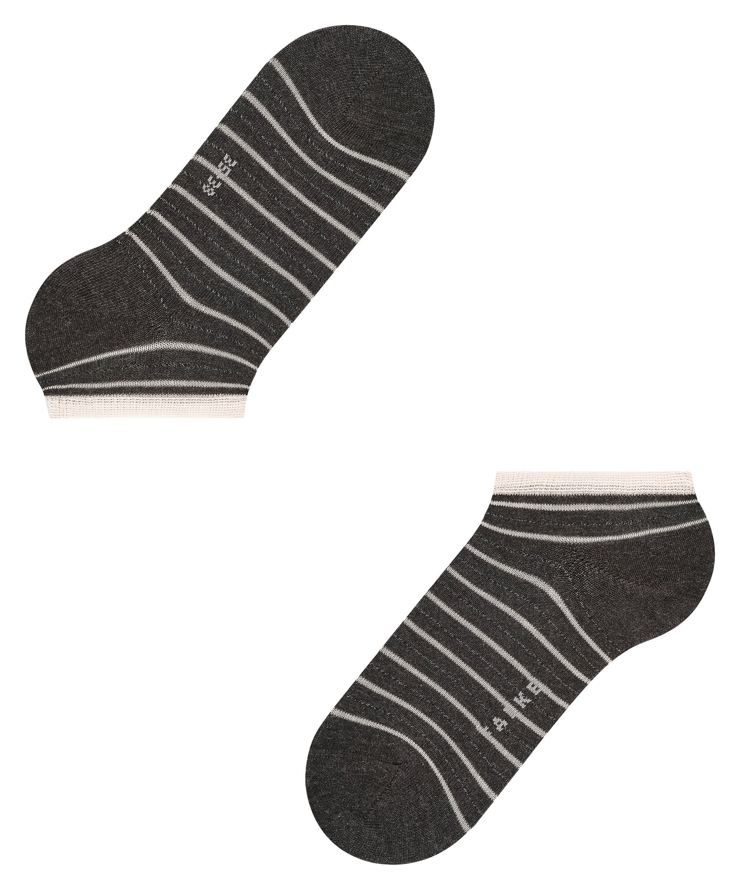 Sneakersocken Stripe Shimmer (Anthra.mel)