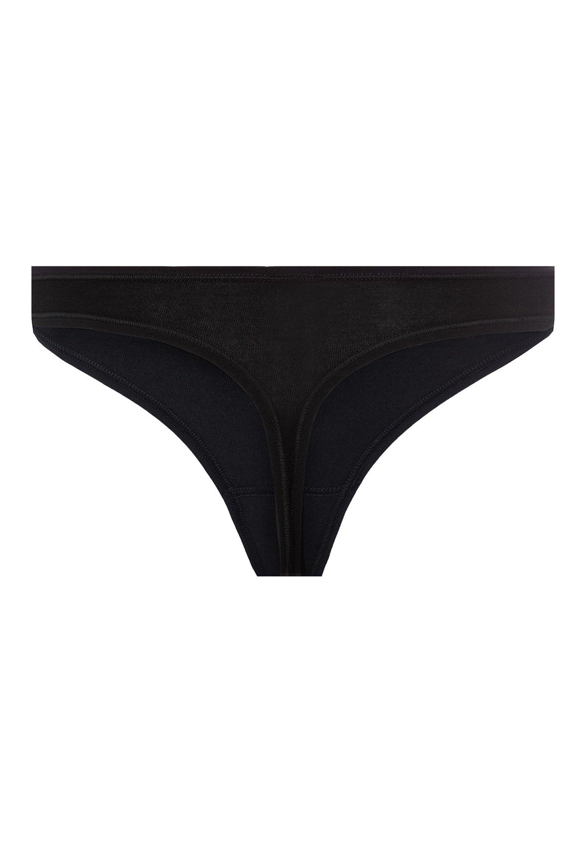 Skiny Damen String 2er Pack Advantage Cotton (Black)