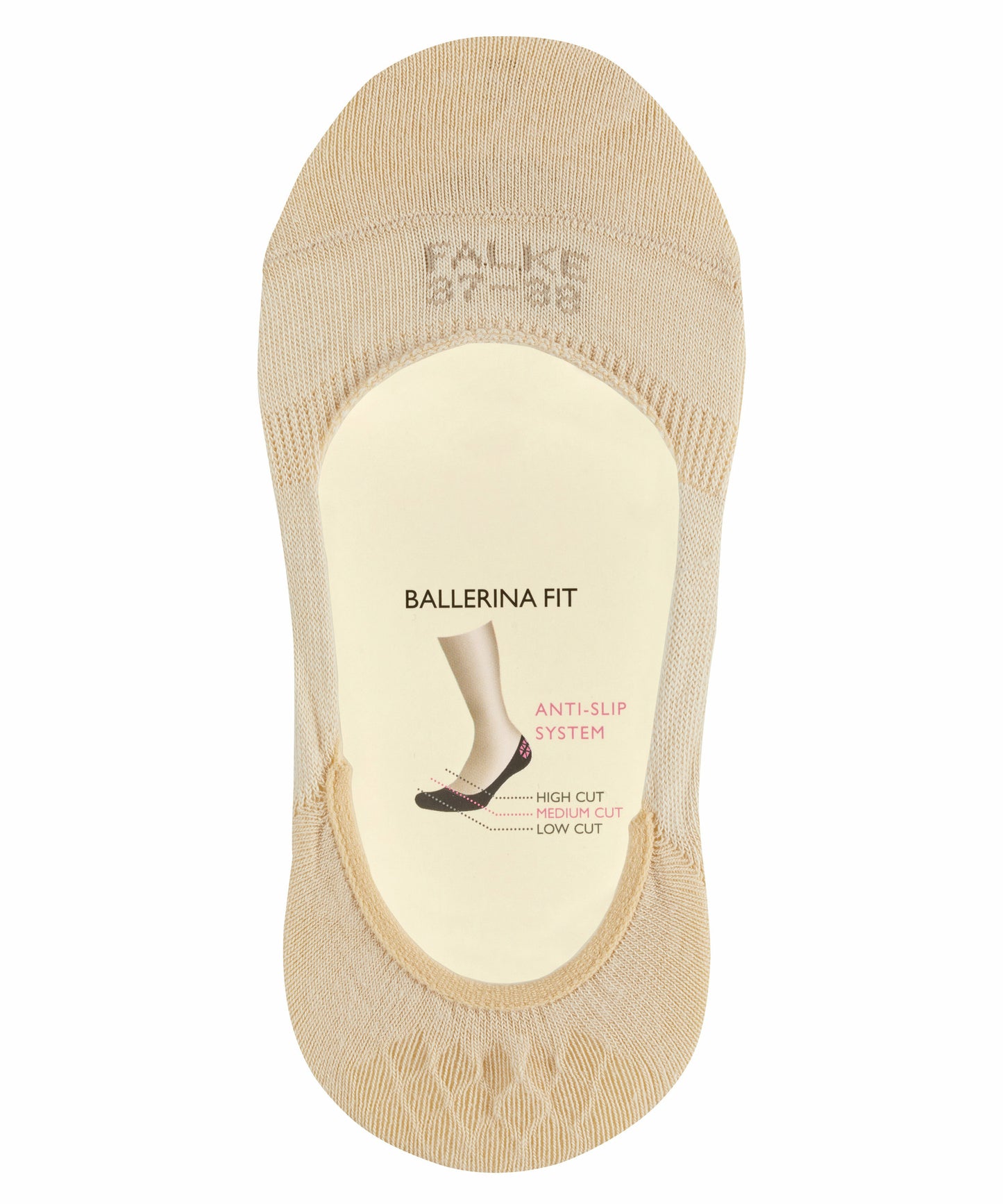 Füßlinge Step Medium Cut (Cream)
