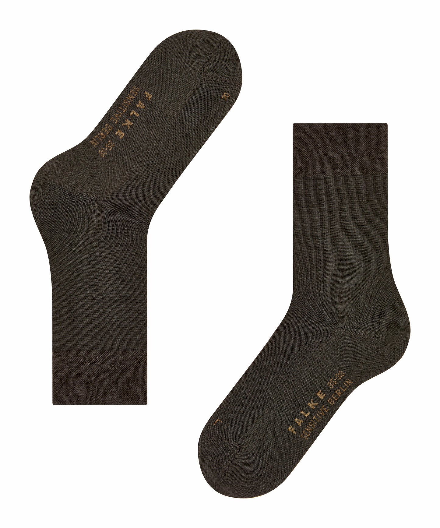 Socken Sensitive Berlin (Dark Brown)