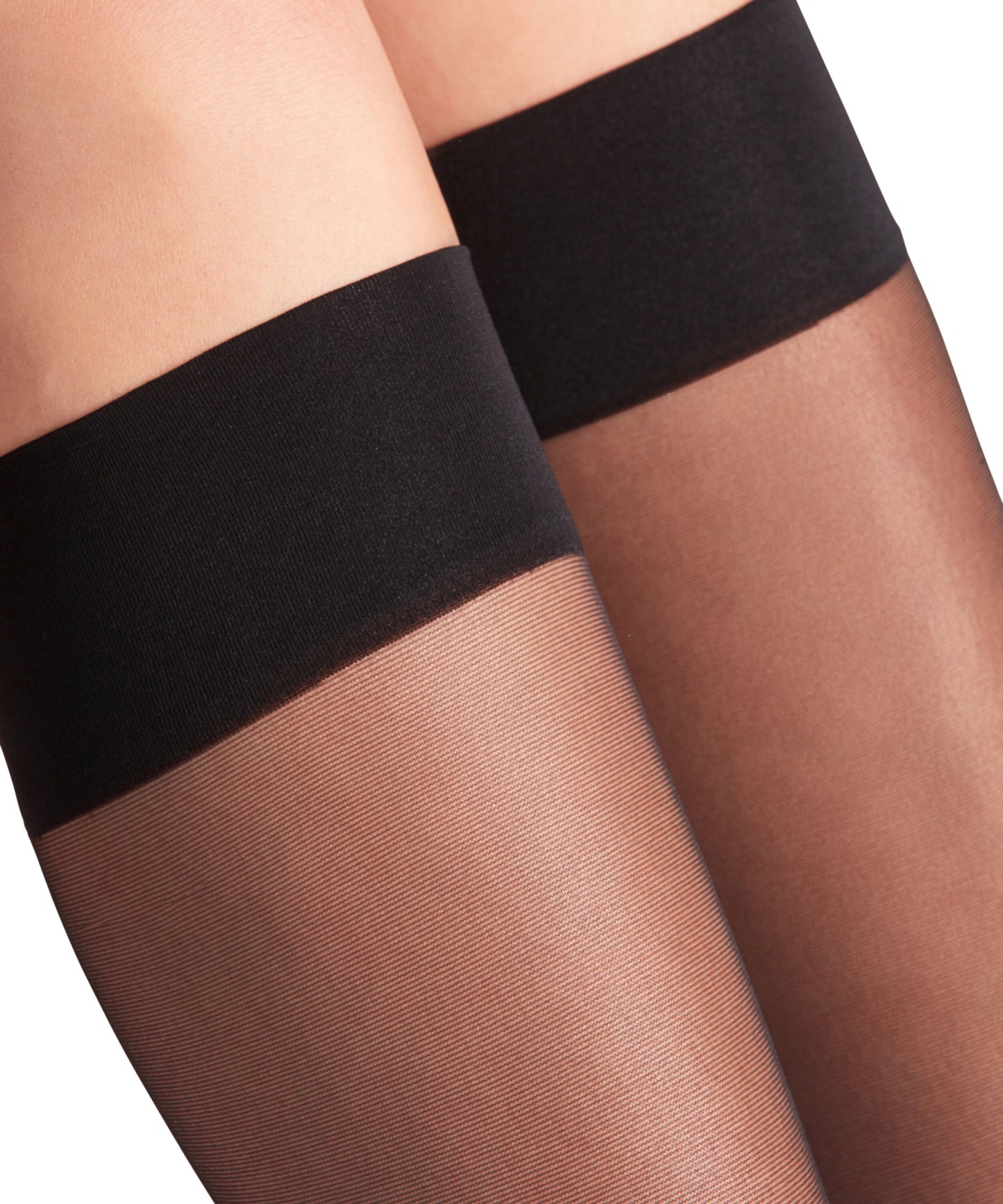 Kniestrümpfe Seidenglatt (Black)