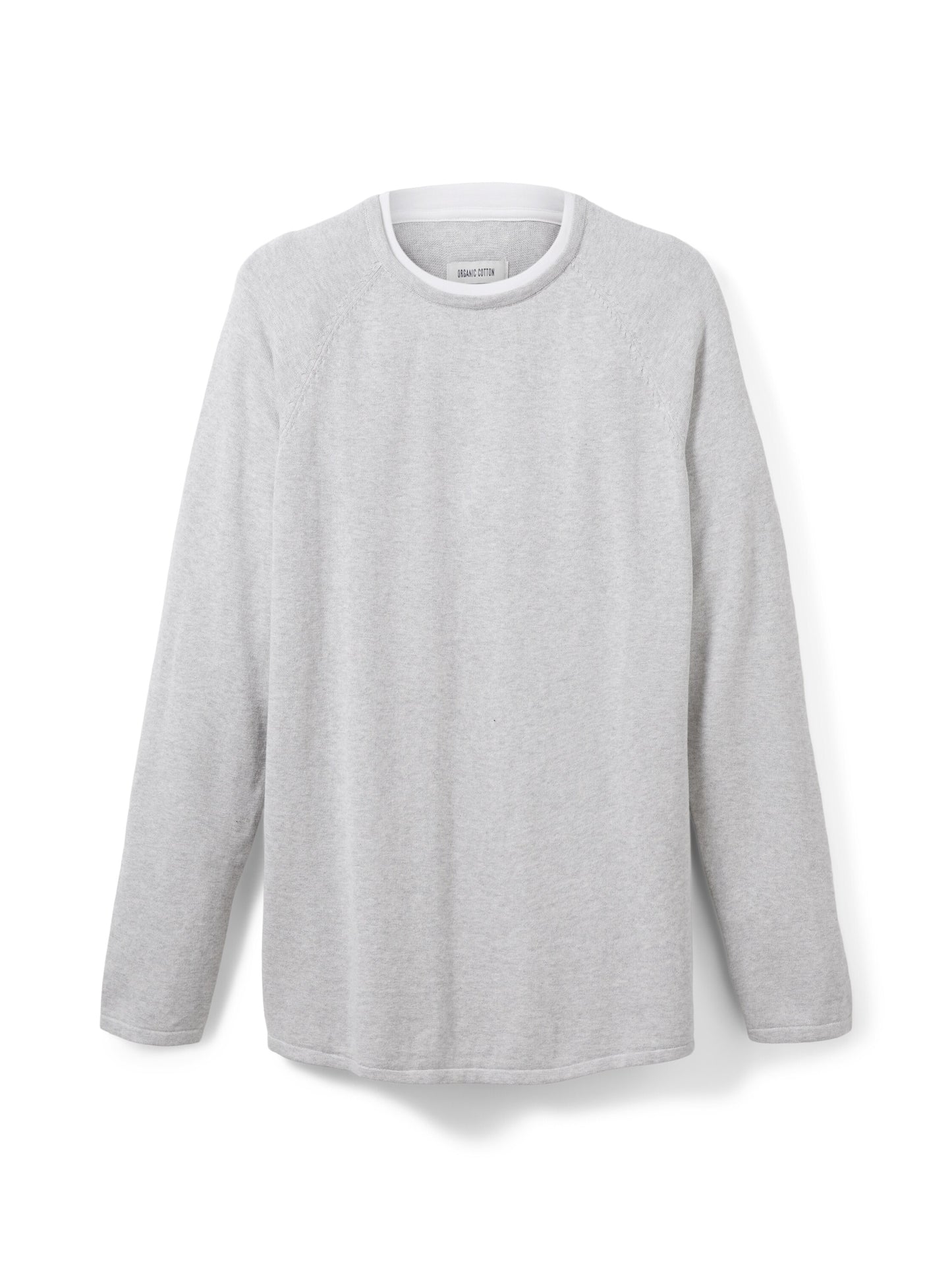 basic knit pullover (Light Stone Gr)