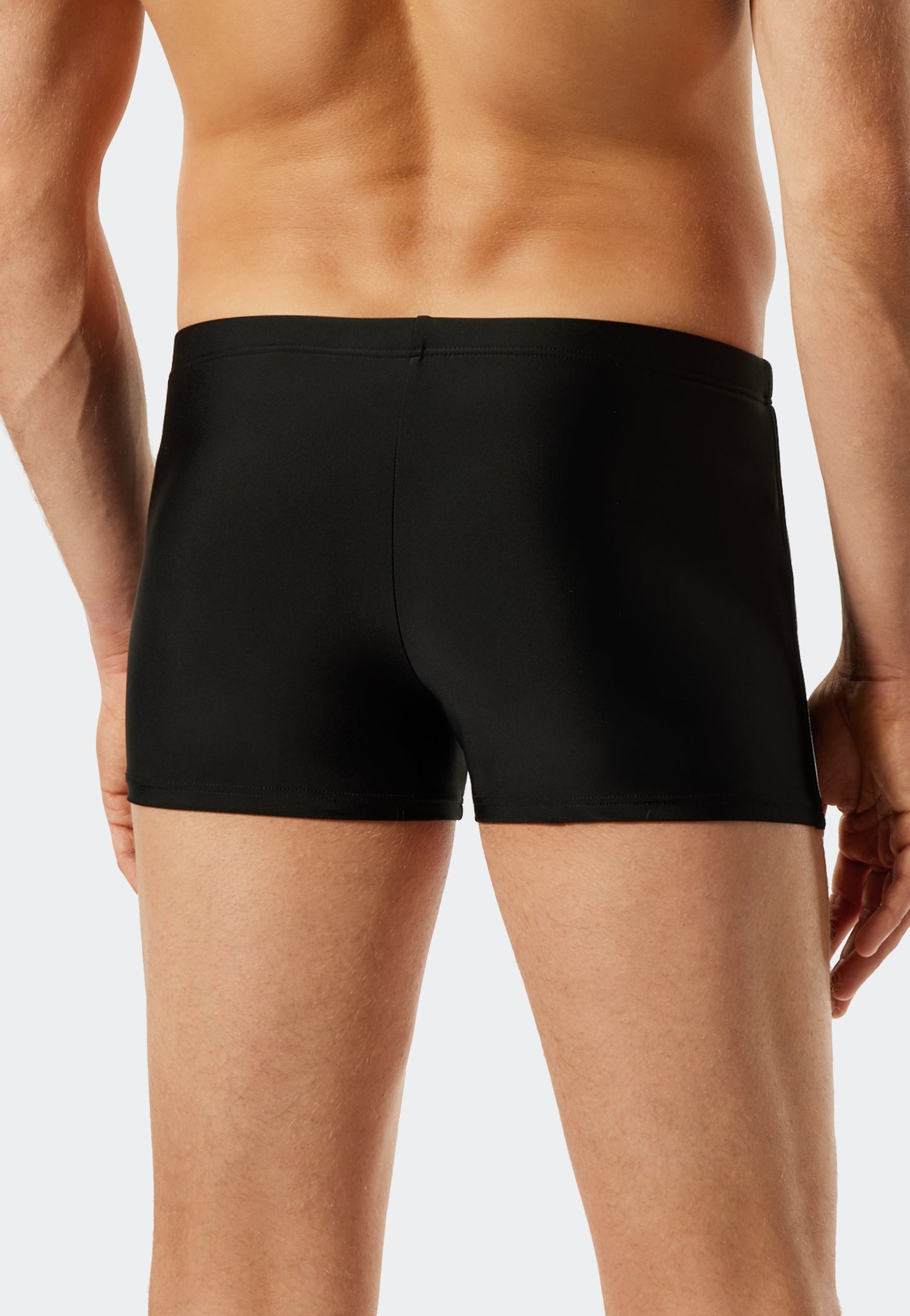 Badehose Komfort mit Bein (Schwarz)