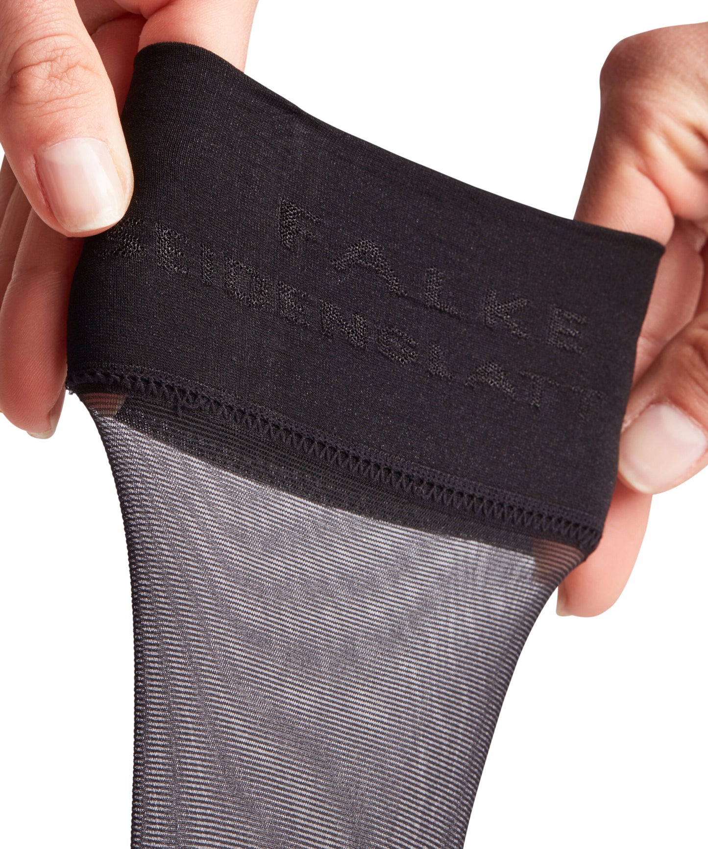Kniestrümpfe Seidenglatt (Black)