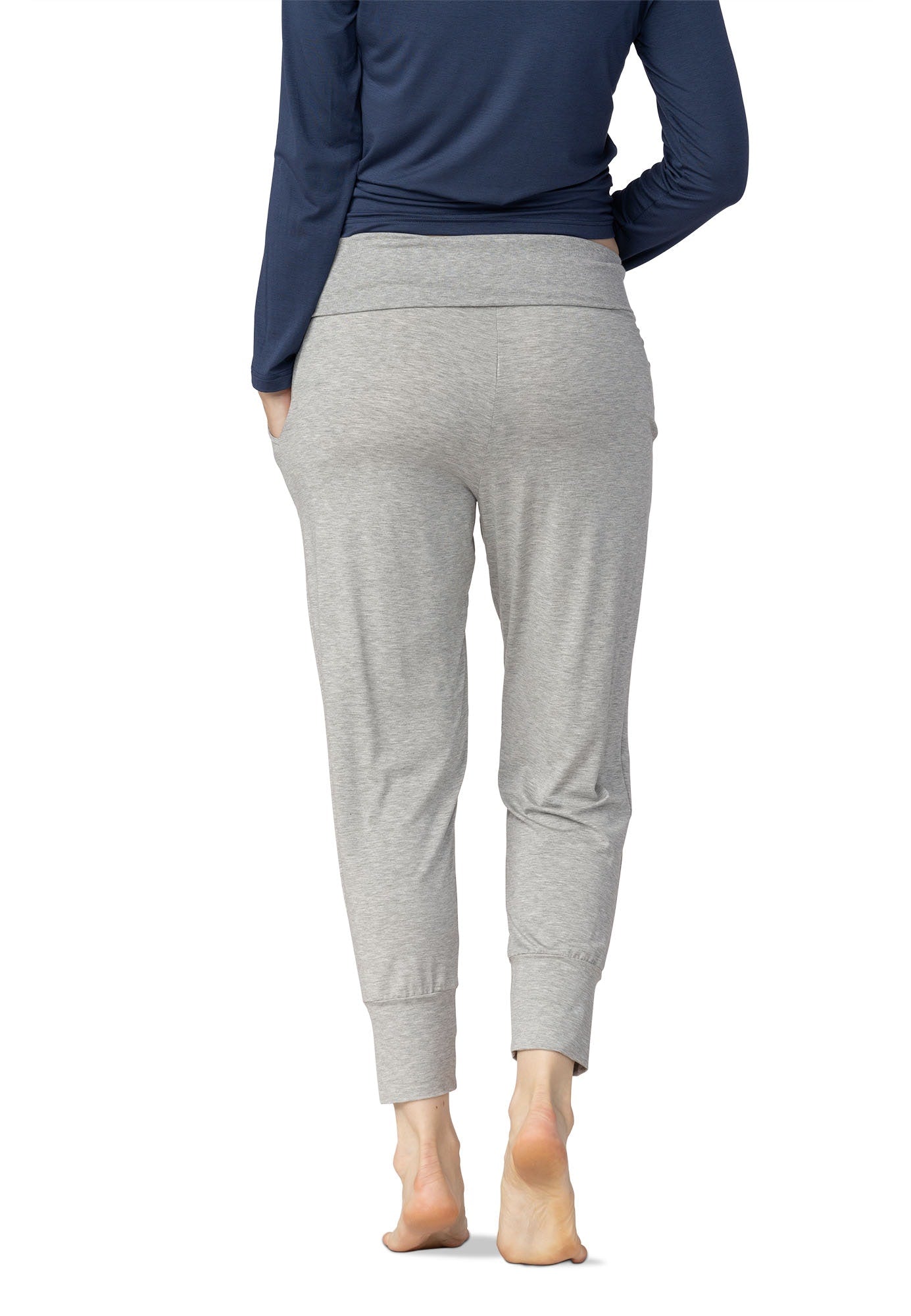 Yogahose (Hellgrau Melange)