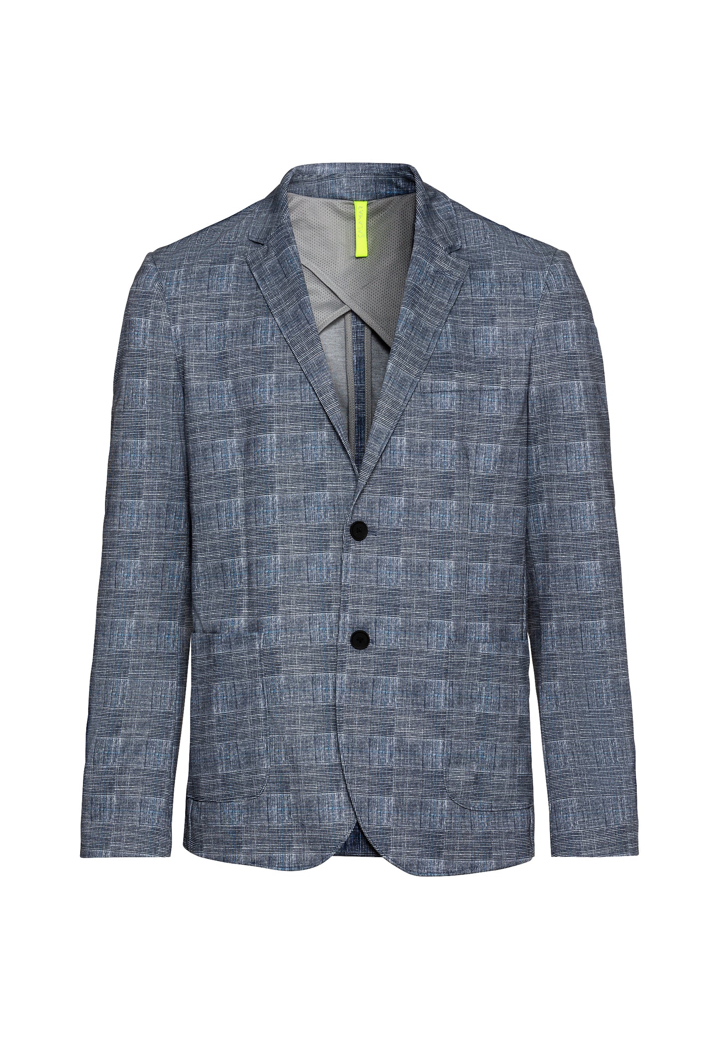 Jersey Check Sakko (Dark Blue)