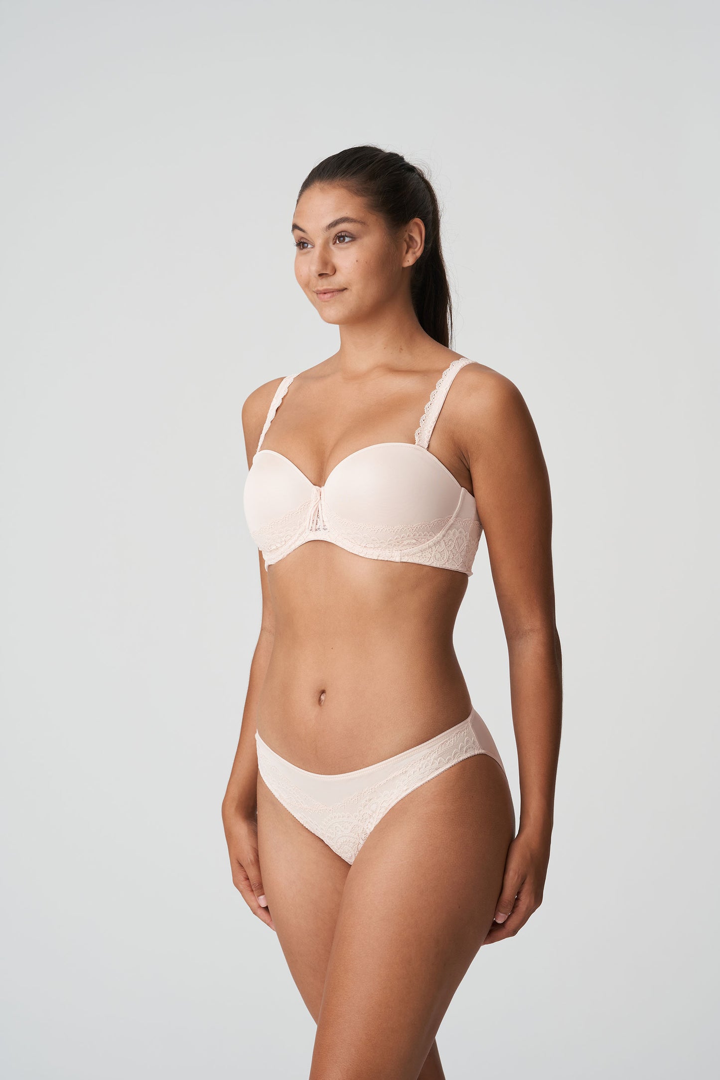 I DO silky tan Unterlegter BH trägerlos (Skt)