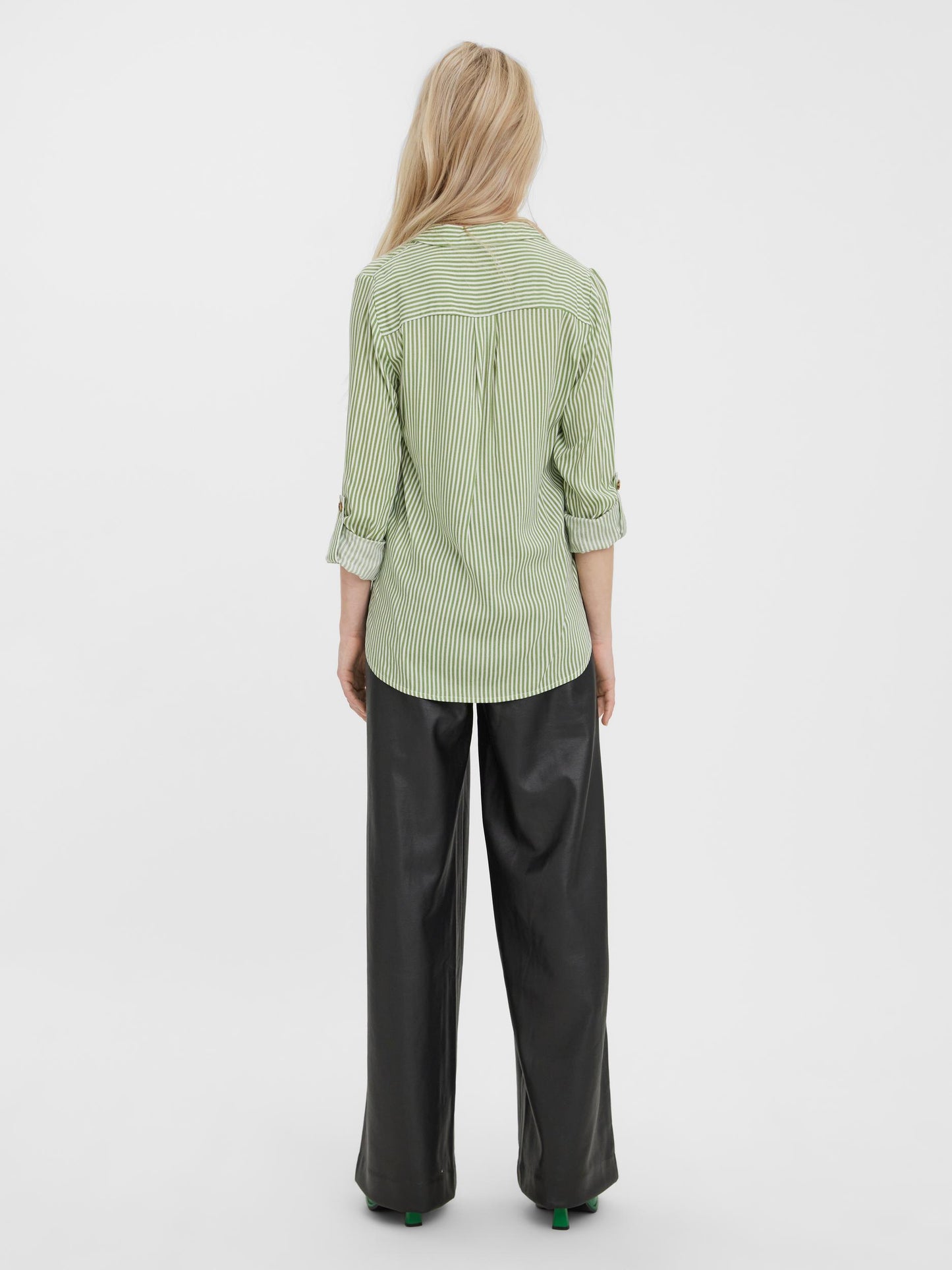Vmbumpy L/s Shirt New Wvn Noos (Snow White)