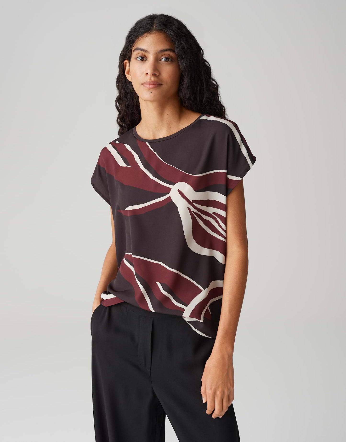 Sopika print (Midnight Brown)