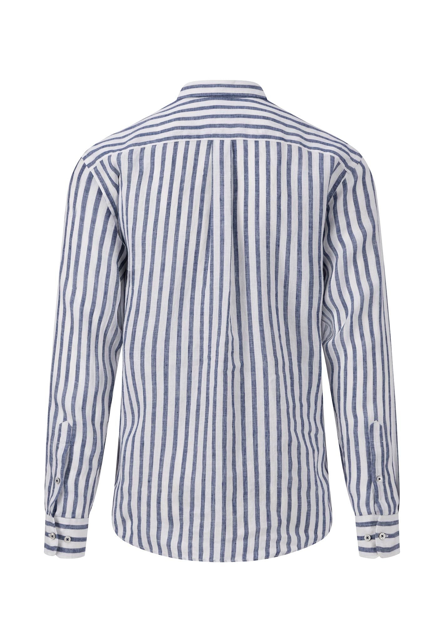 Pure Linen Stripes, B.D., 1/1 (Navy)