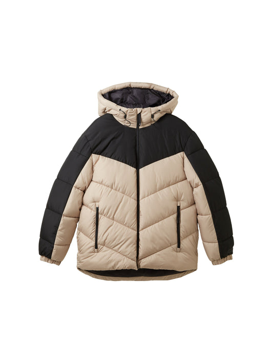 Pufferjacke mit recyceltem Polyester (Paving Stone)