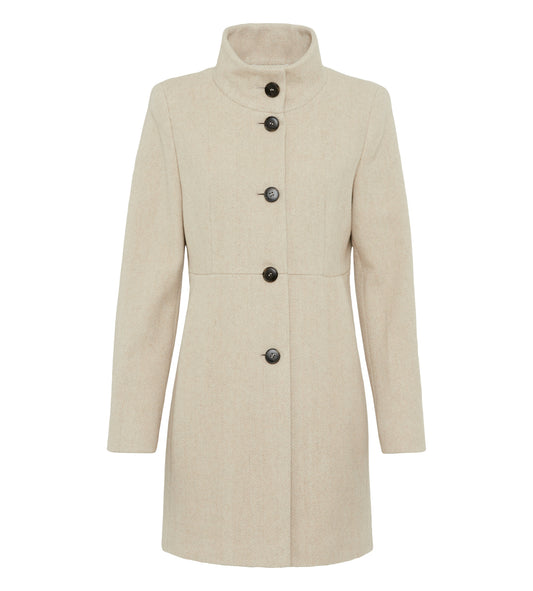 Wolljacke (Beige/kitt)