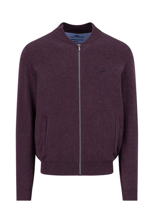 Cardigan College, Superfine (Aubergine)