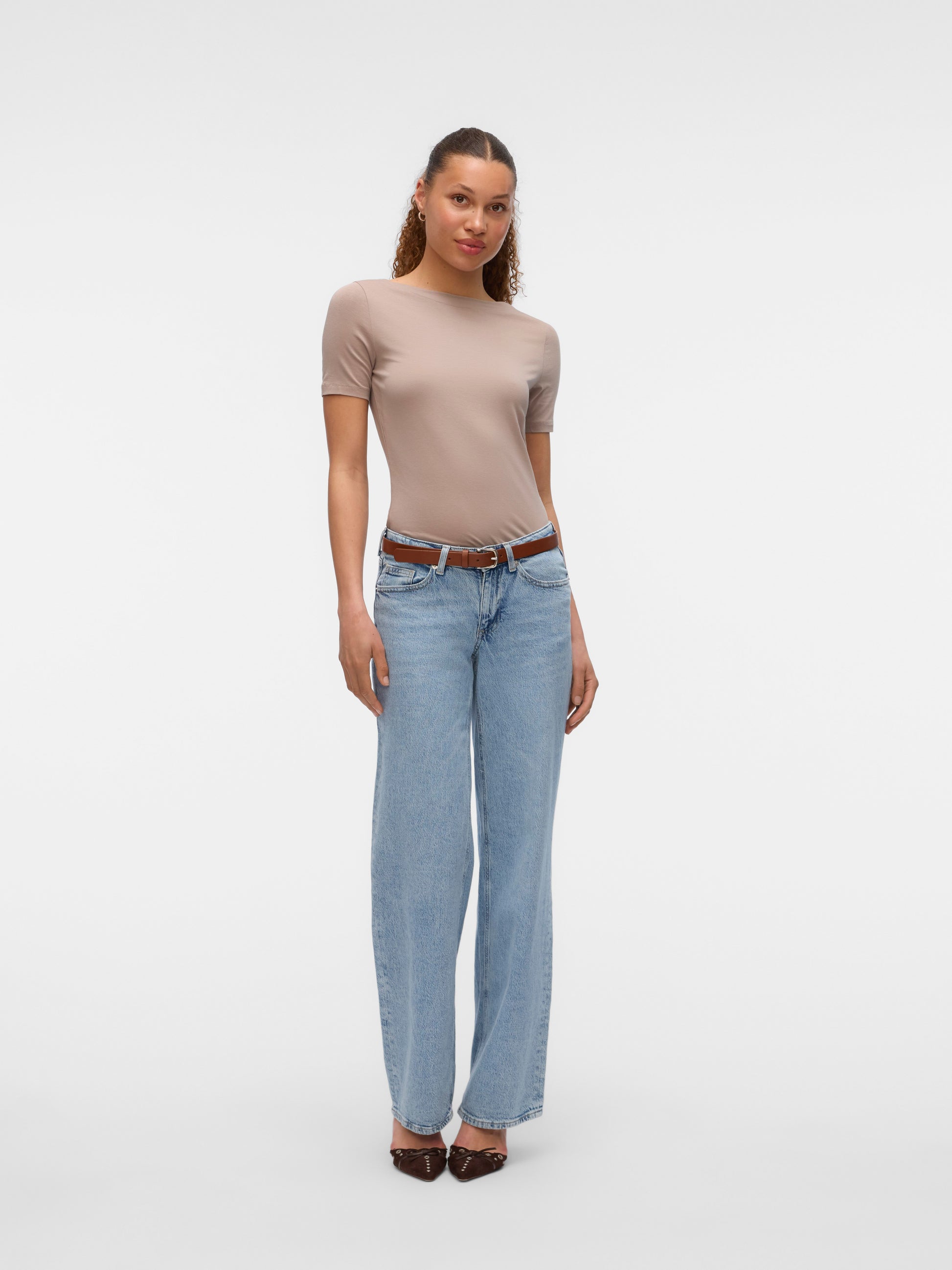 Vmpanda Modal S/s Top Noos (Moon Rock)