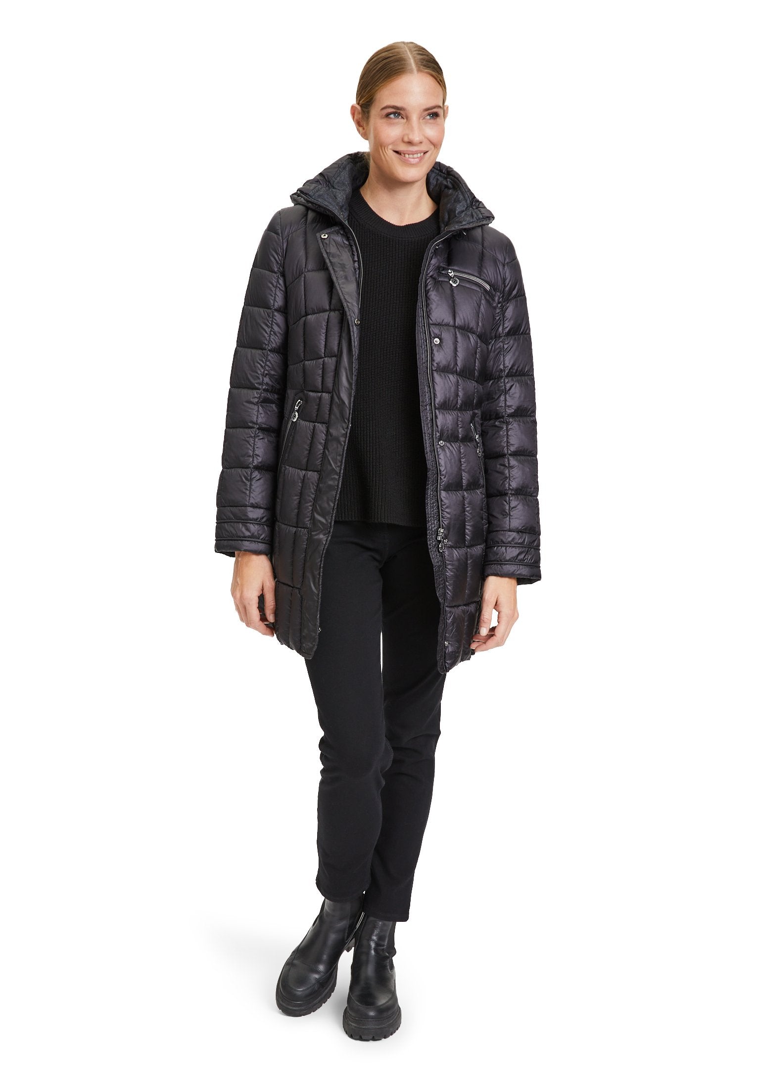 Steppjacke (Jet Black)