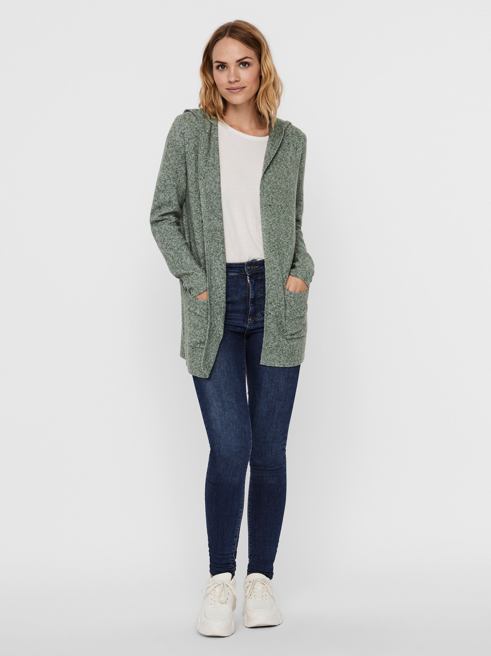 Vmdoffy Ls Open Hood Cardigan Ga Noos (Laurel Wre)