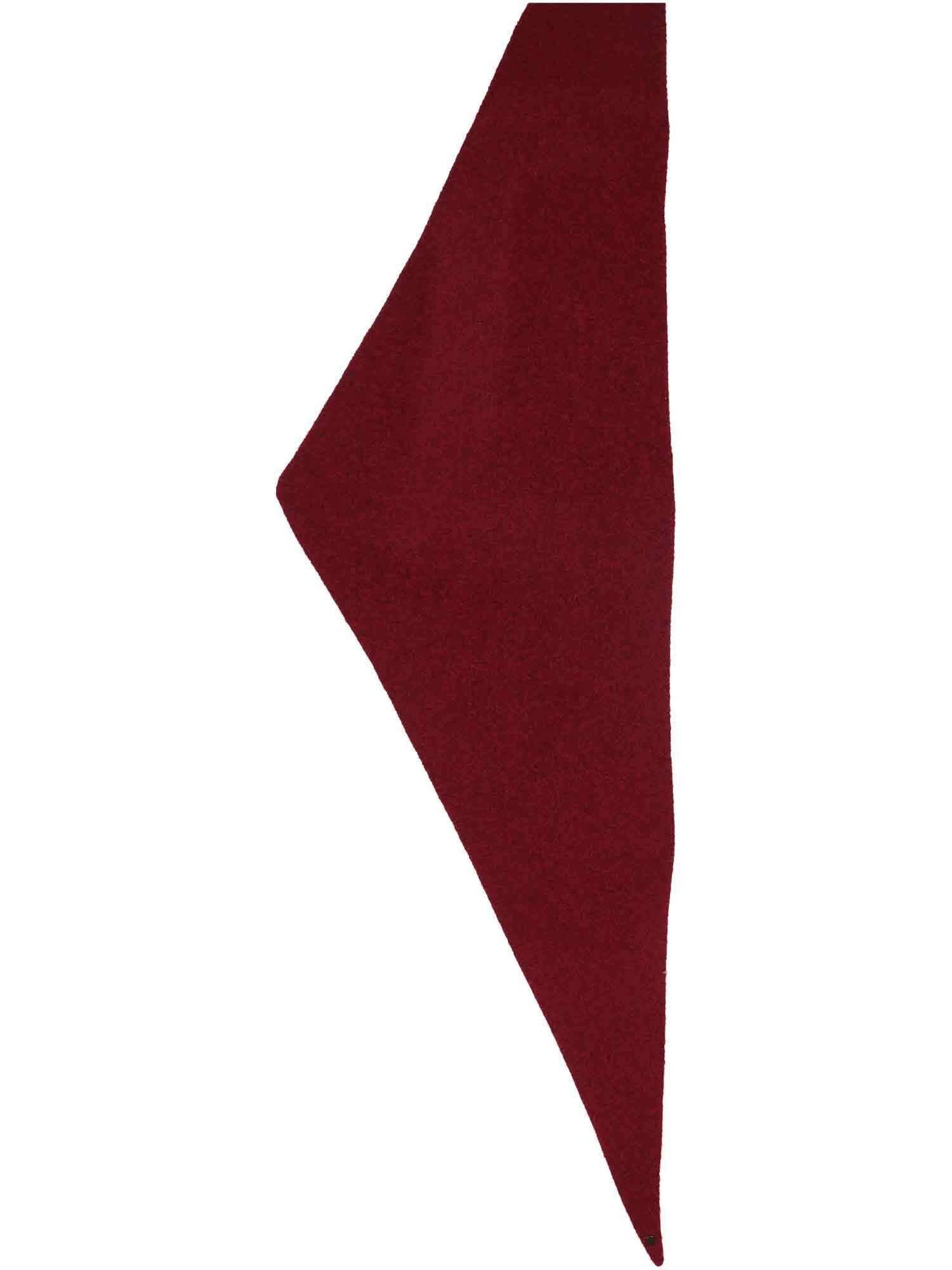 Dreieckstuch Polyester Schal (Barolo)