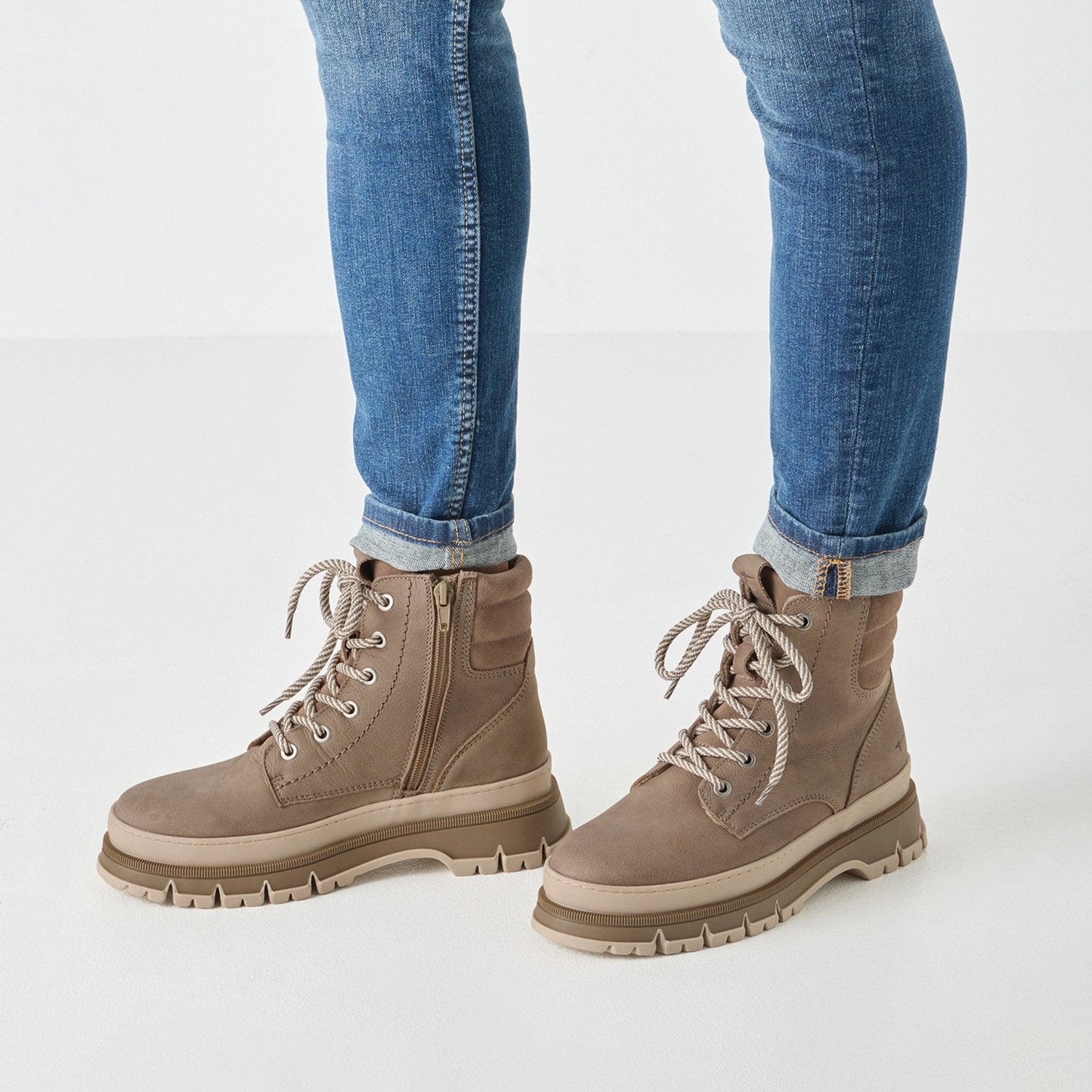 Stiefel (Taupe)