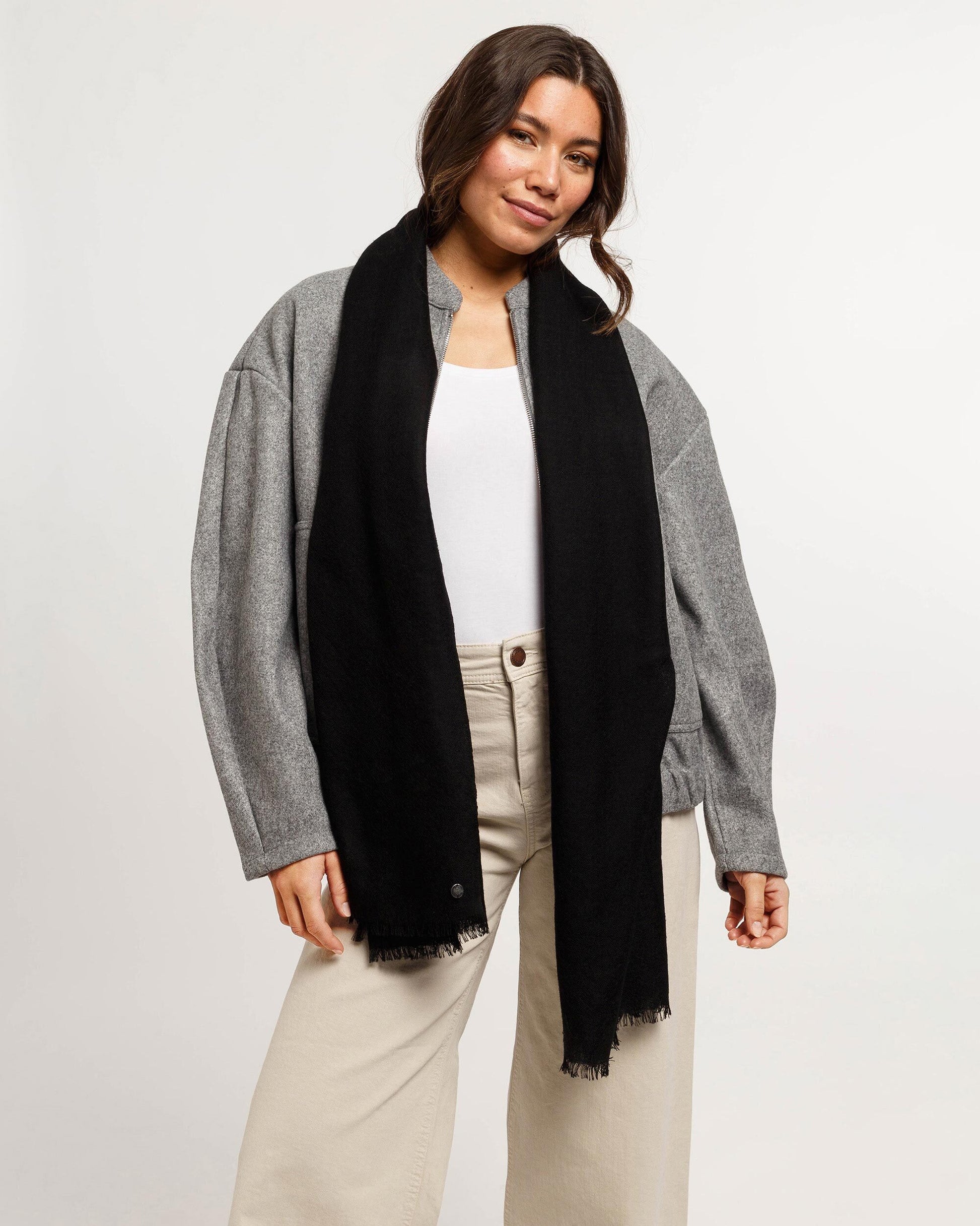 Stola Wollstola (Black)