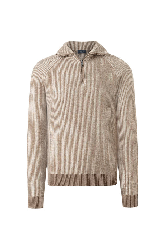 Pullover Troyer 1/1 Arm (Choco Cream)