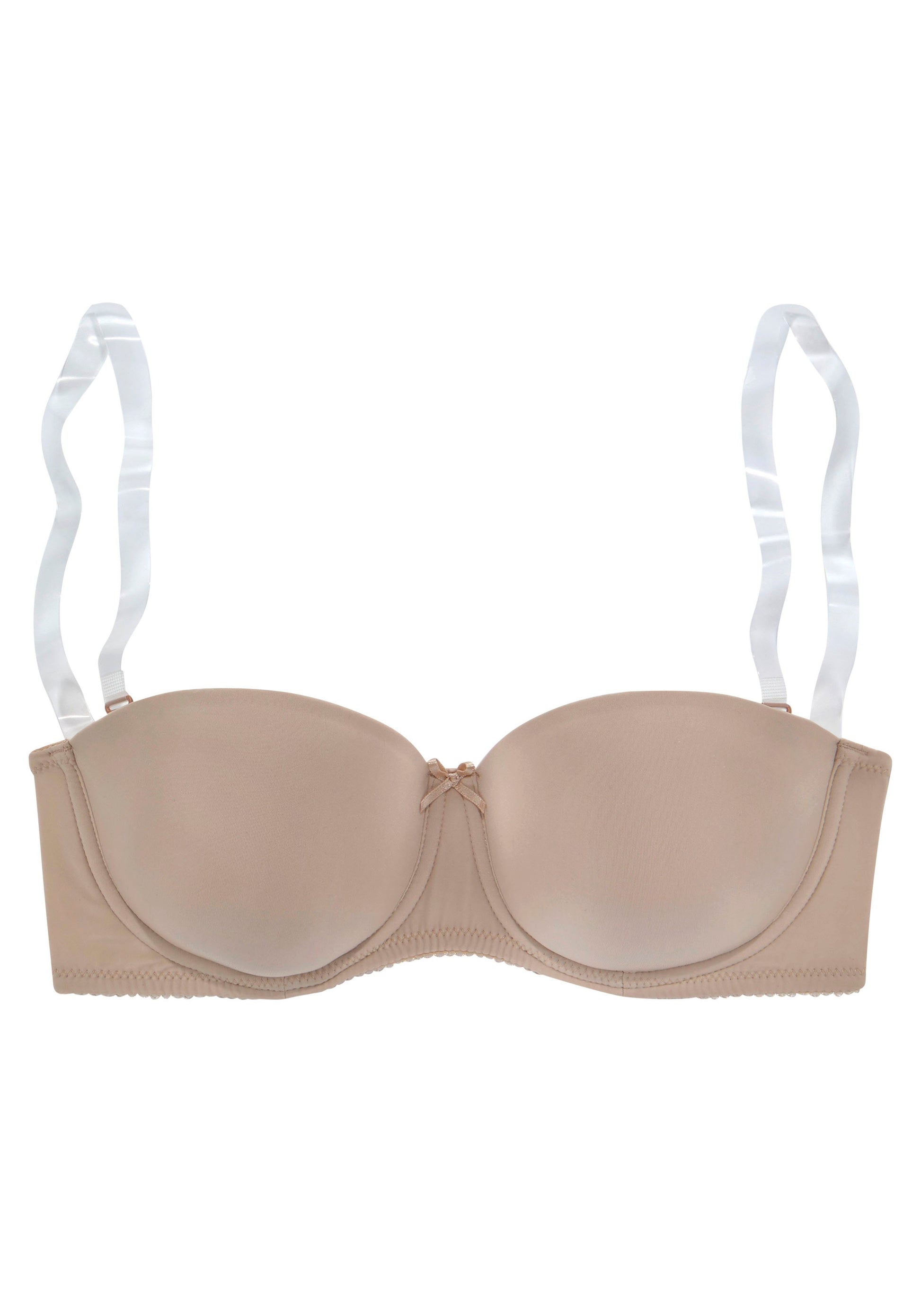 NUANCE strapless bra (Toffee)