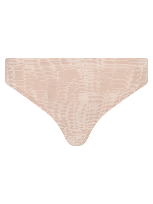 SoftStretch Tanga (Light Snake Prin)
