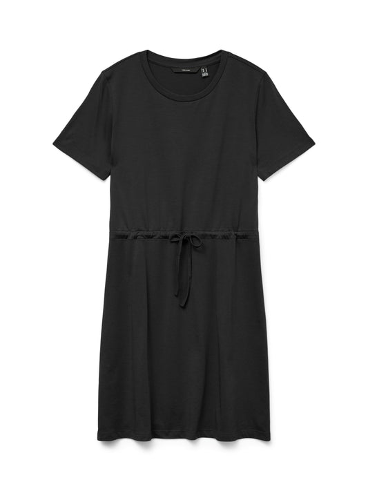 Vmluna Ss Short String Dress Jrs Noos (Black)