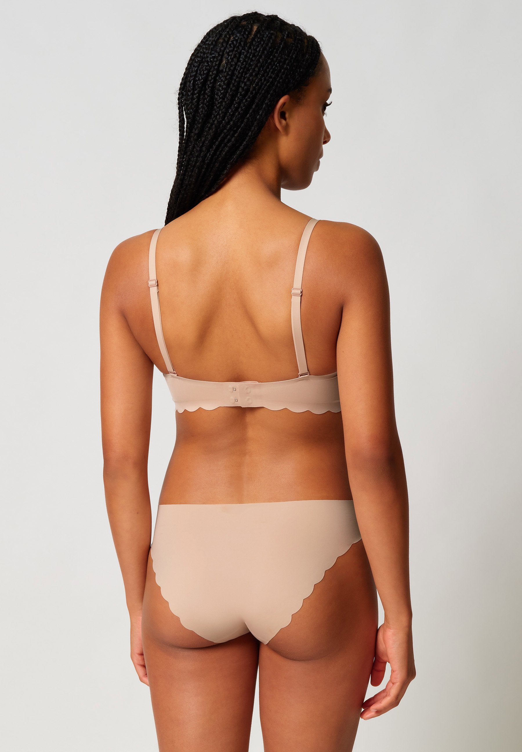 Skiny Damen Triangel BH herausn. Pads Sensation (Beige)