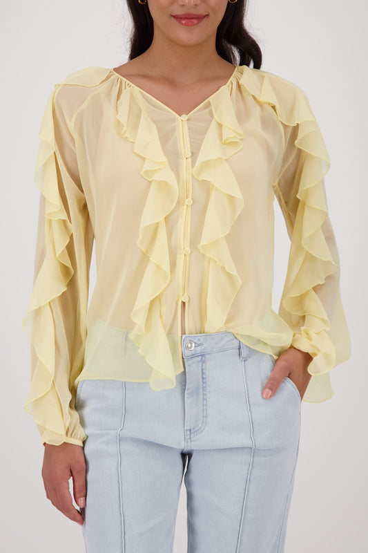 Bluse (Pastel Yellow)