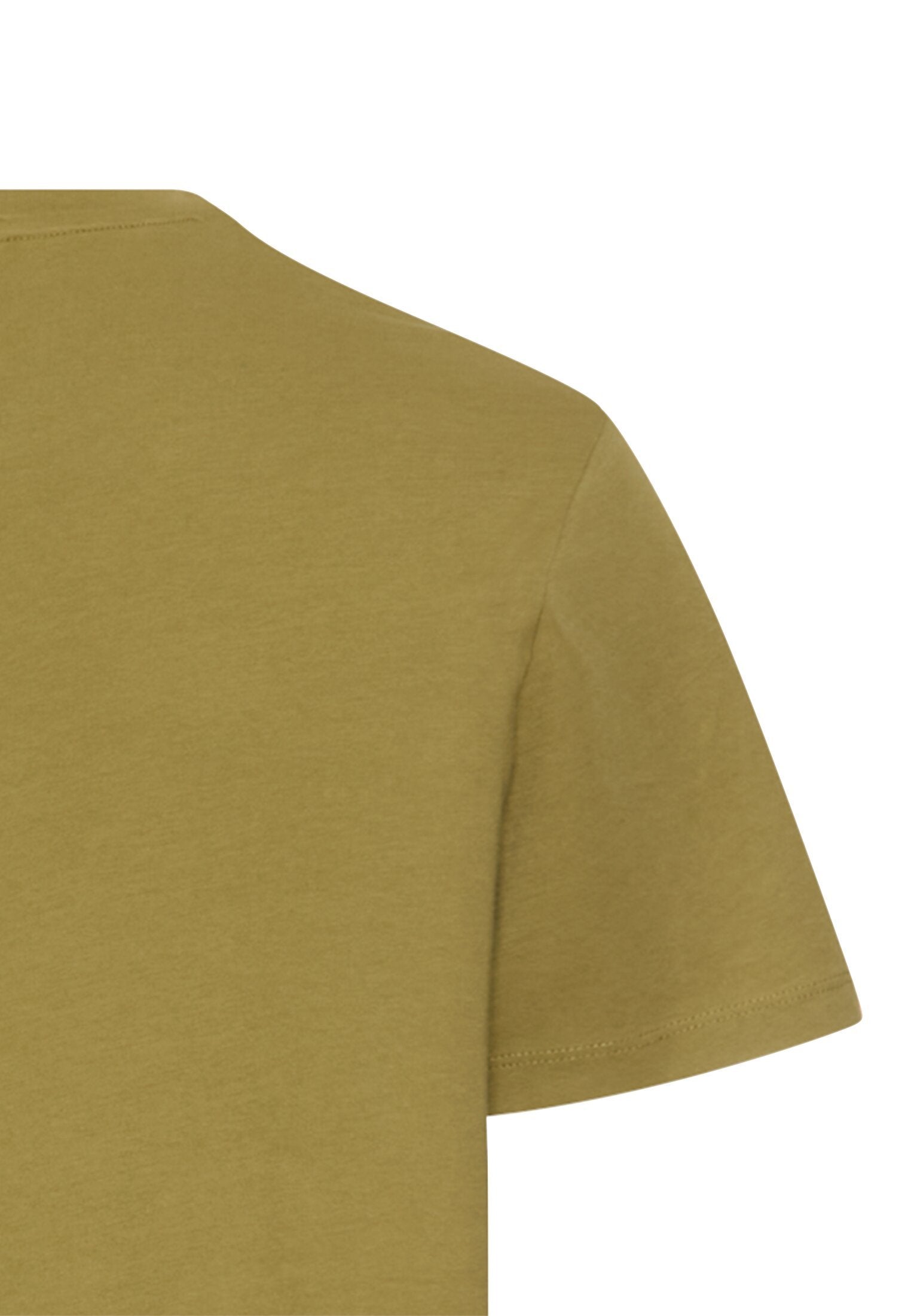 T-Shirt mit Print aus nachhaltigem Organic Cotton (Mosstone)