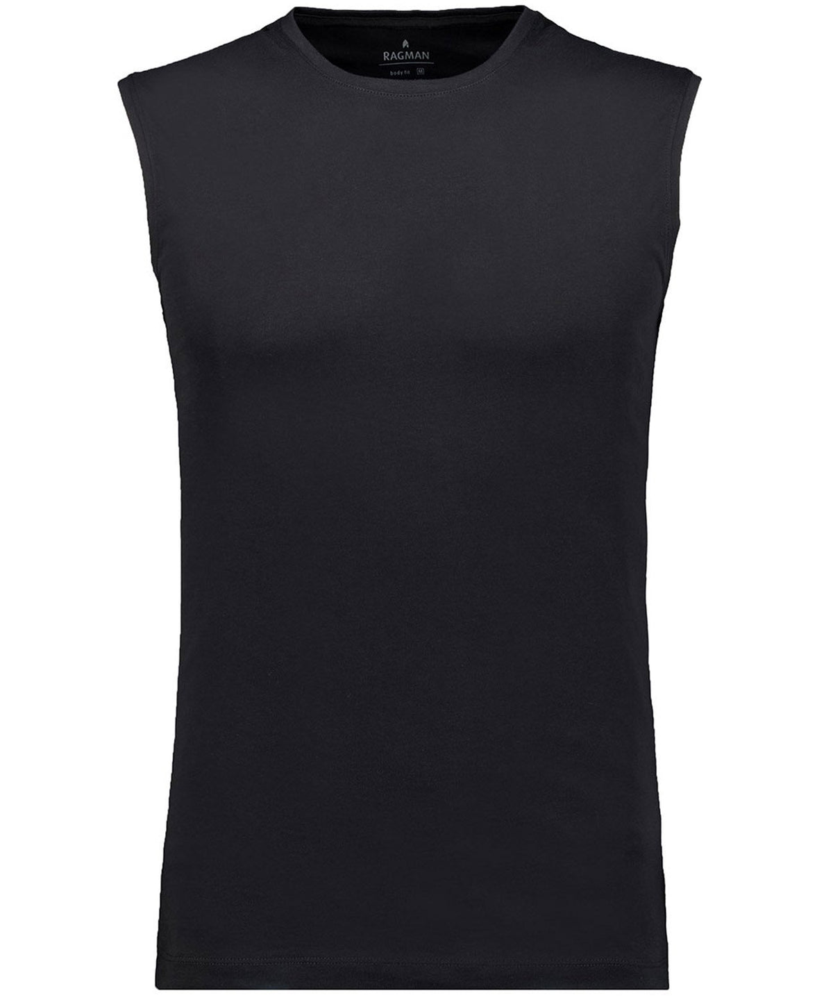 Tank Top Rundhals 2er Pack Underwear (Schwarz)