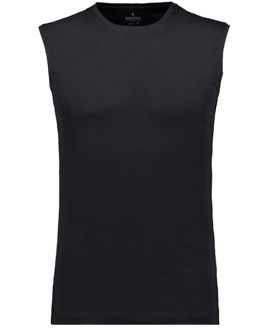 Tank Top Rundhals 2er Pack Underwear (Schwarz)