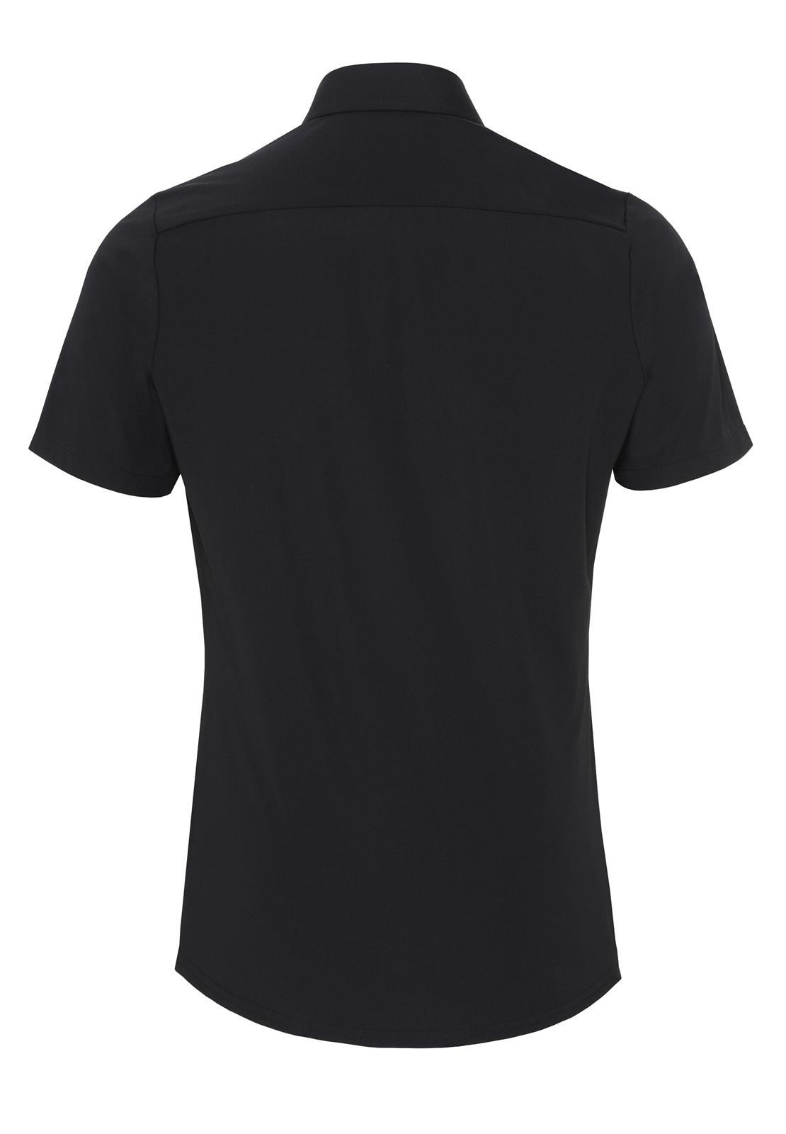 PURE- Functional Hemd Halbarm (Schwarz)
