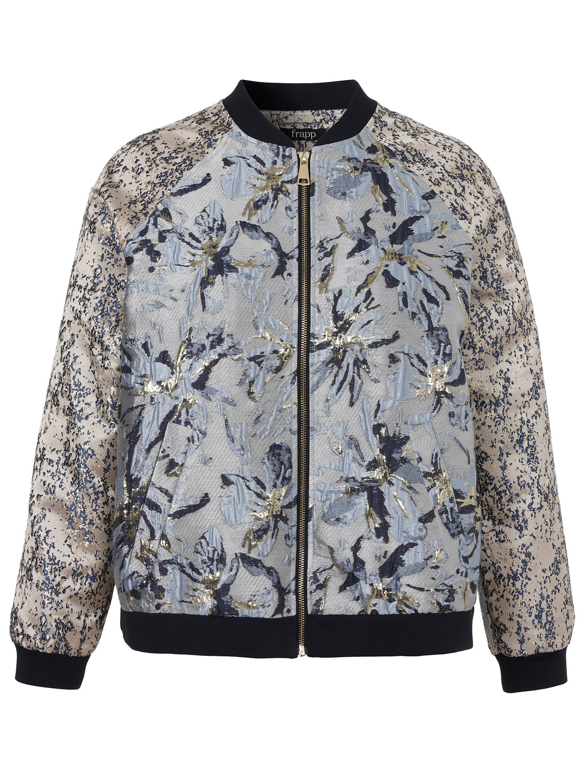 Blouson Kragen 1/1 Arm (Navy Multicolor)