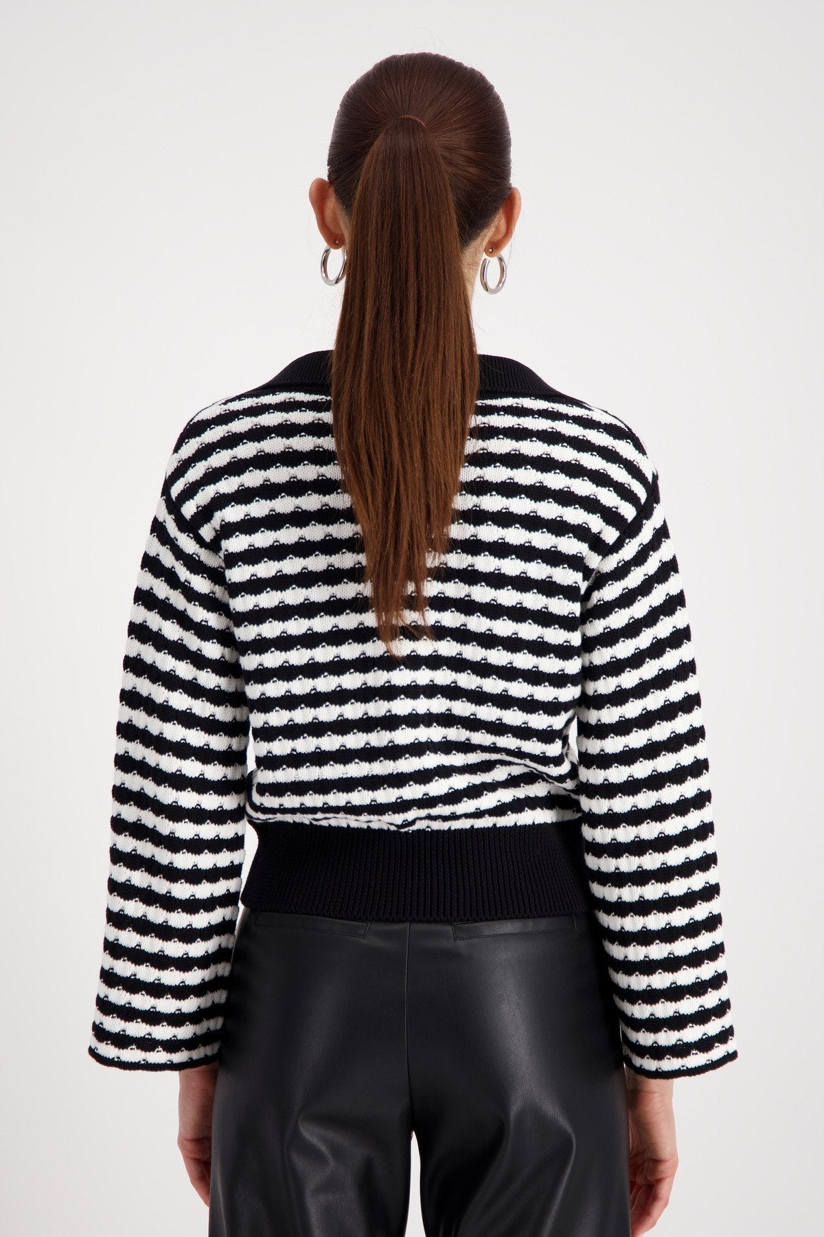 Pullover (Schwarz Ringel)