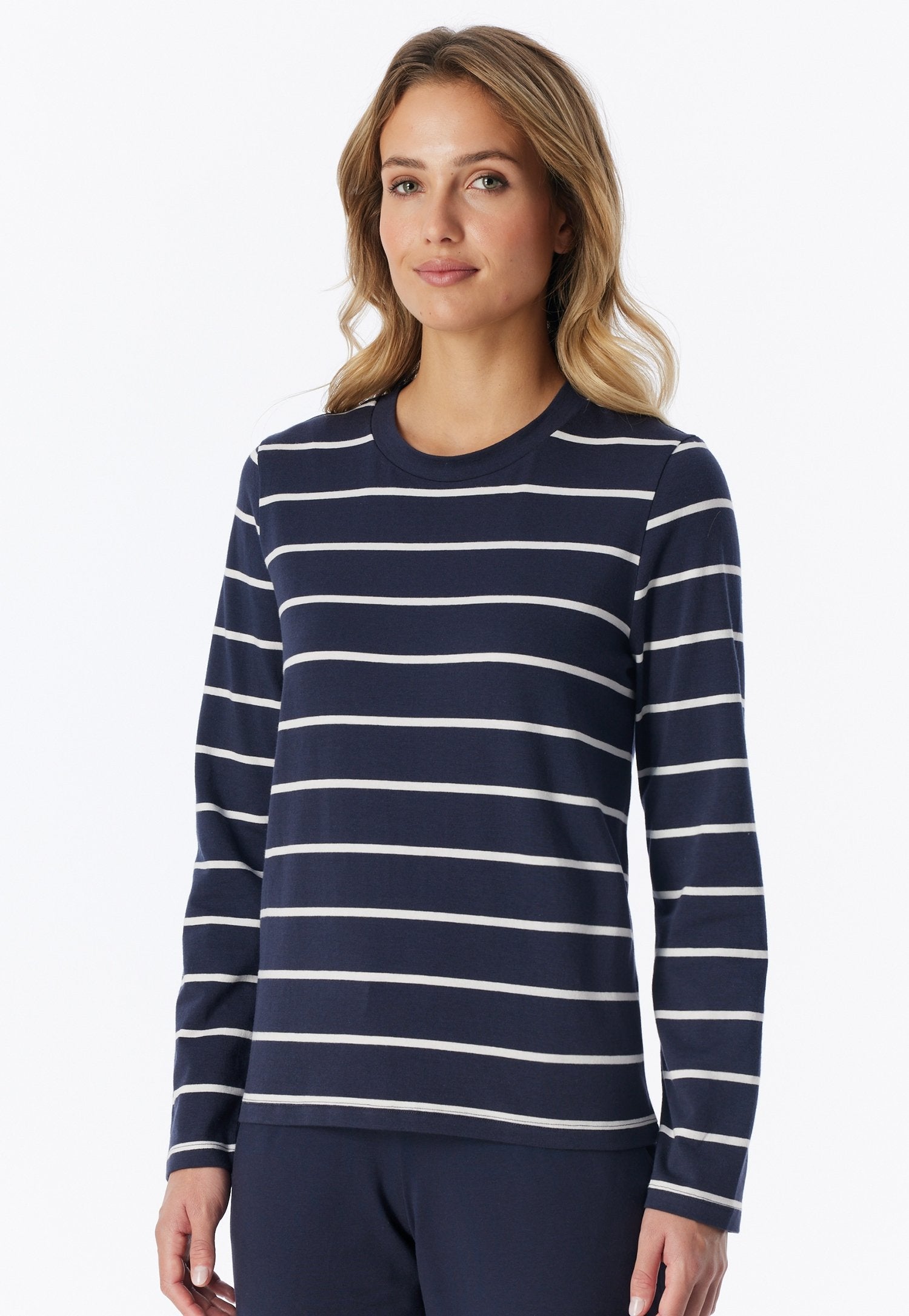 Shirt langarm Rundhals (Multicolor)