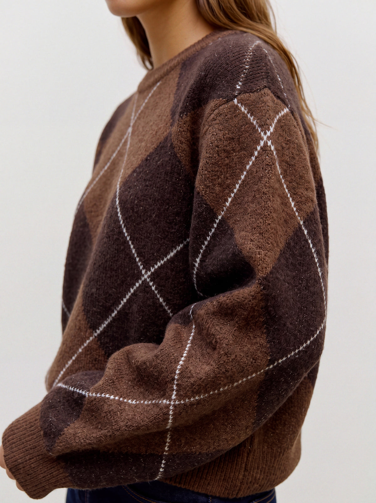 Vmdarla Ls O-neck Pullover Lcs (Cocoa Brow)