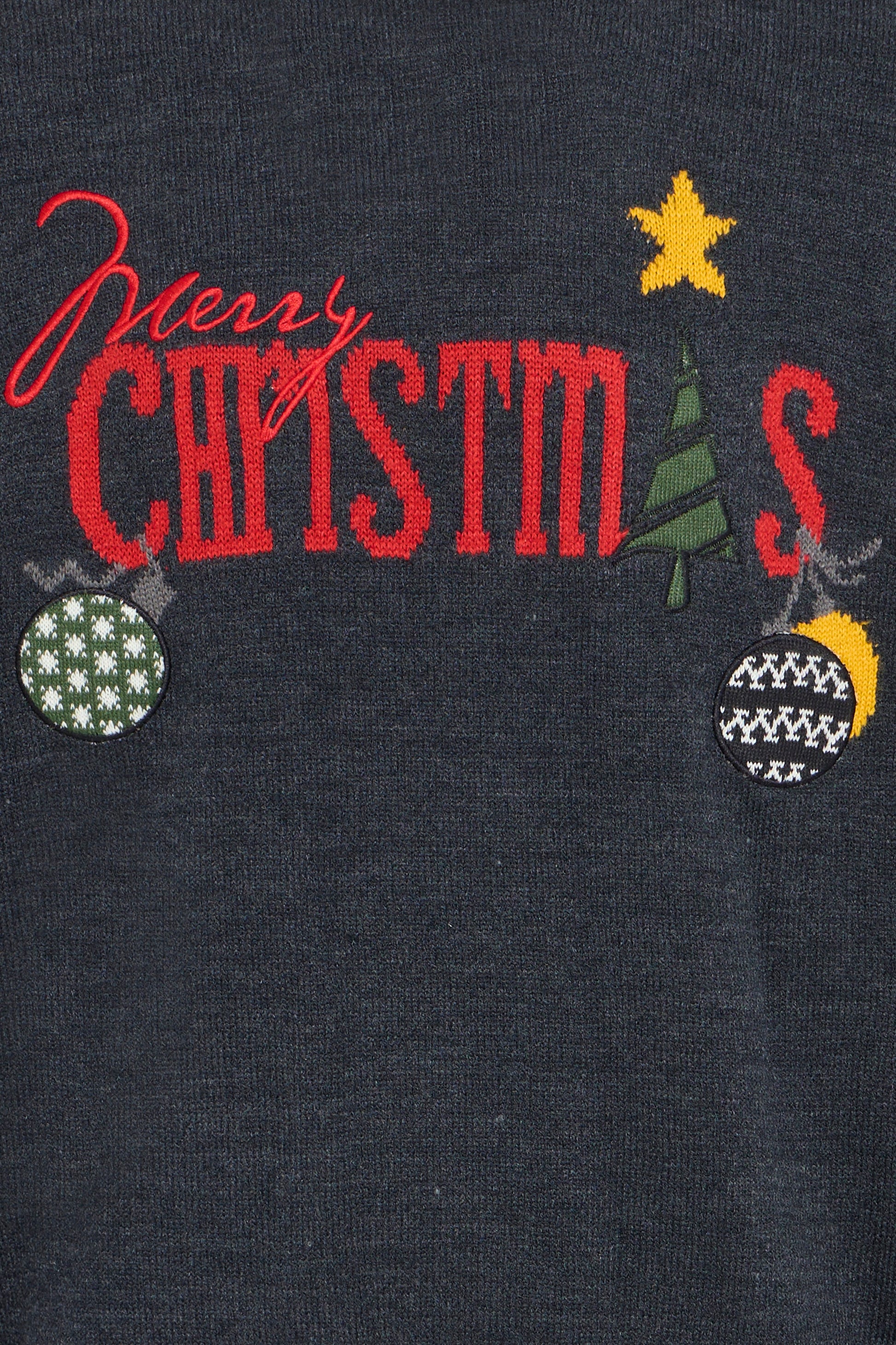 Bhmalcolm Christmas Knit (Dark Navy)