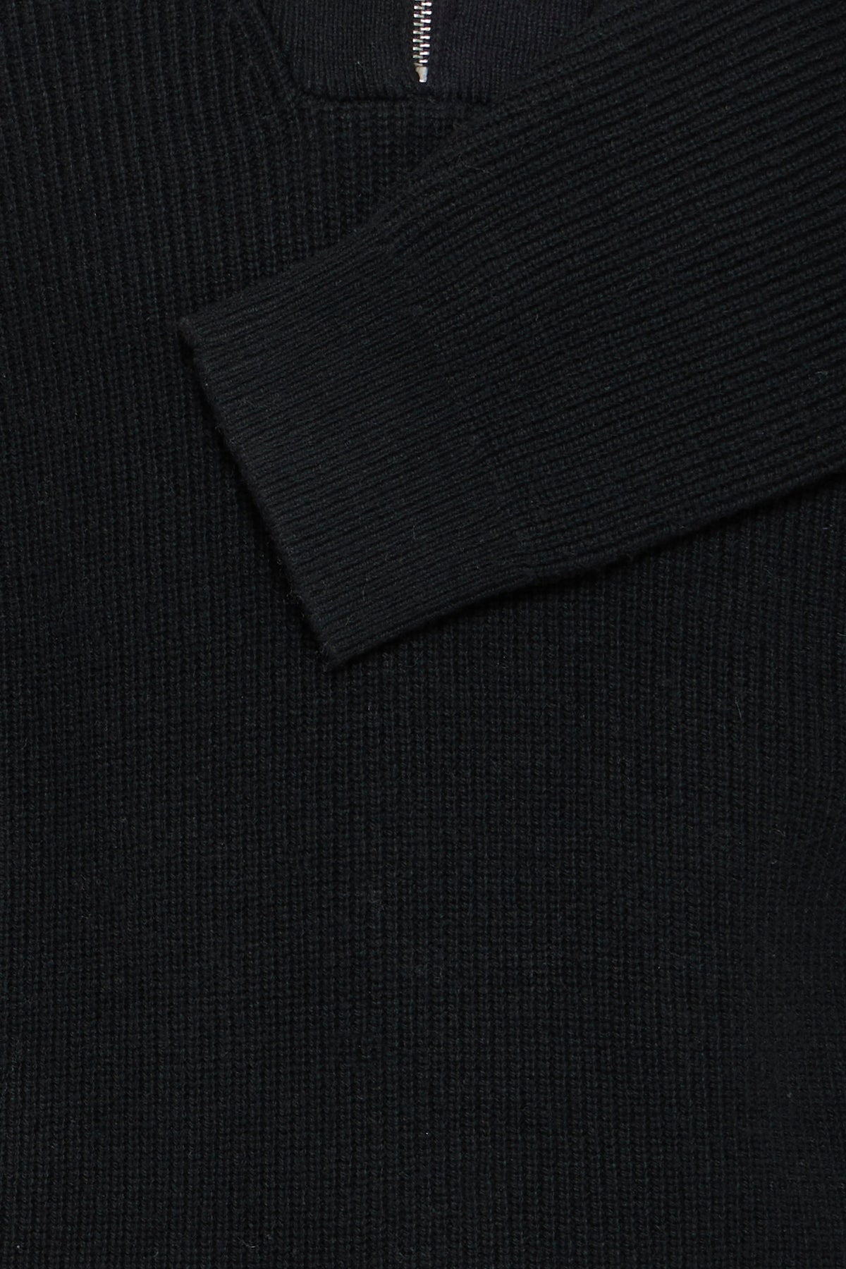 Bhbos Knit Halfzipp (Black Beauty)