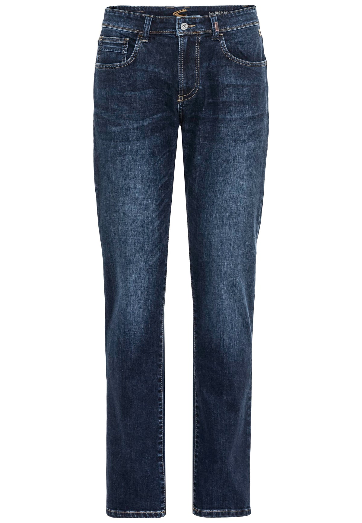 Relaxed Fit 5-Pocket Jeans aus Baumwolle (Indigo)