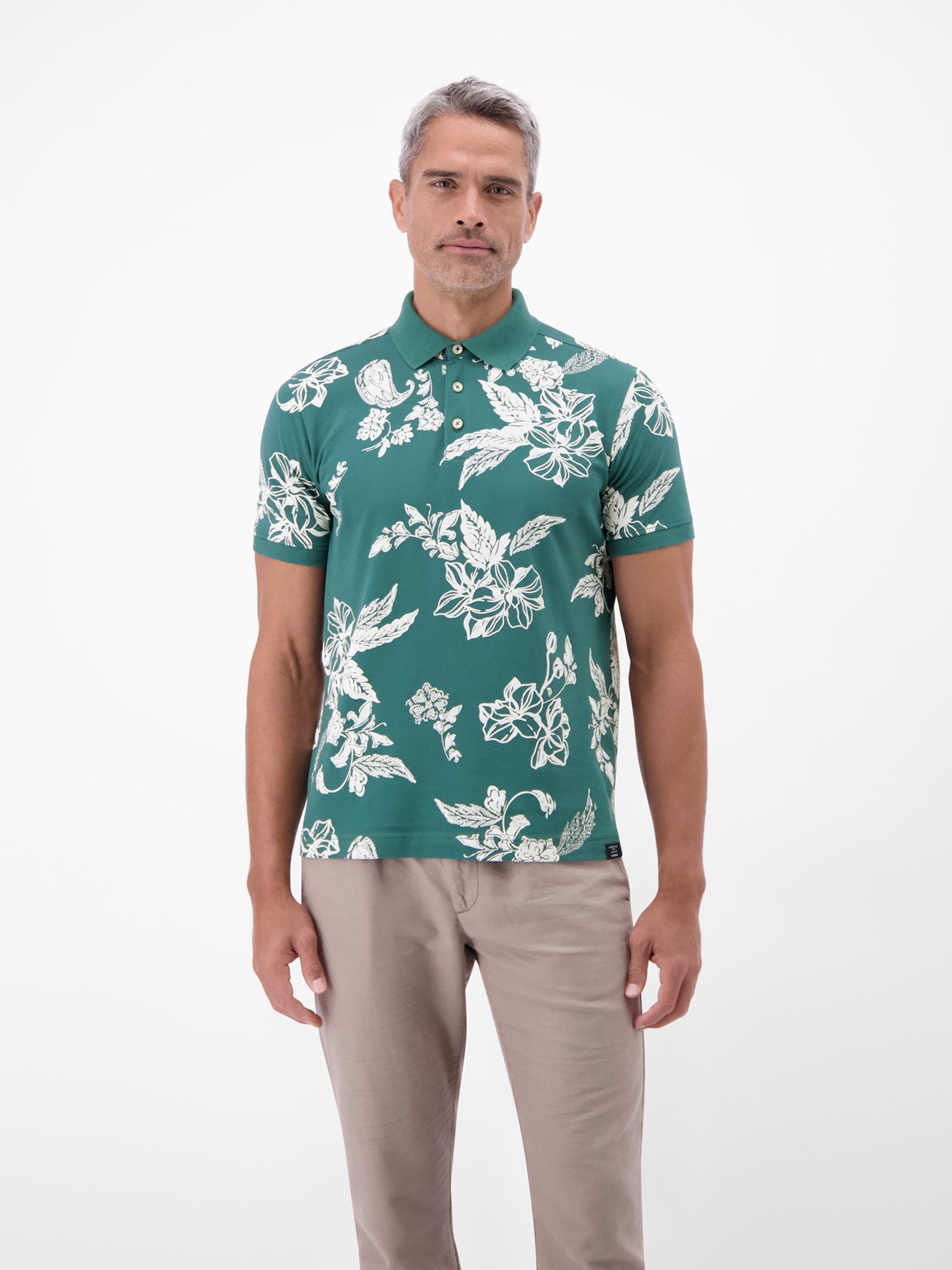Polo-knopf (Soft Teal)