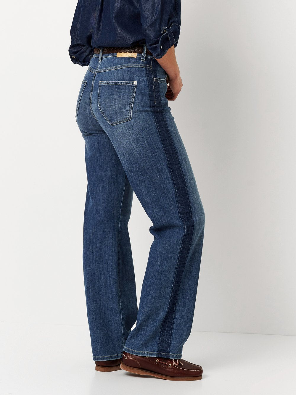 Liv Wide Leg (Mid Blue)