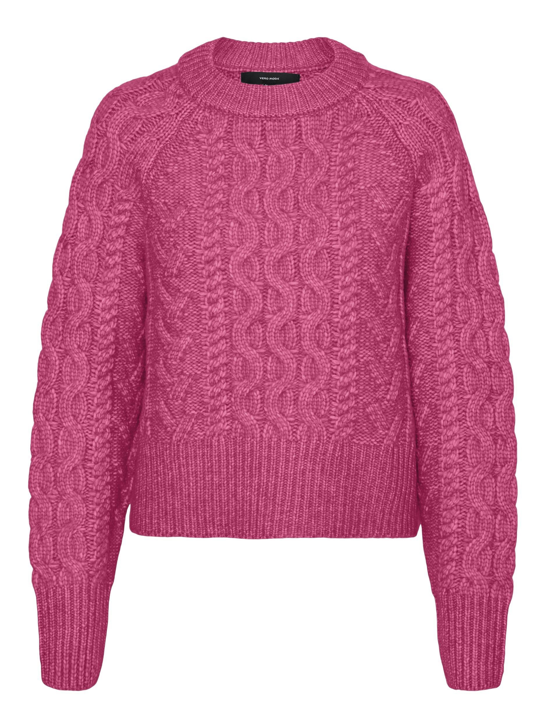 Vmbirgitte Ls O-neck Pullover (Mint/w. Me)