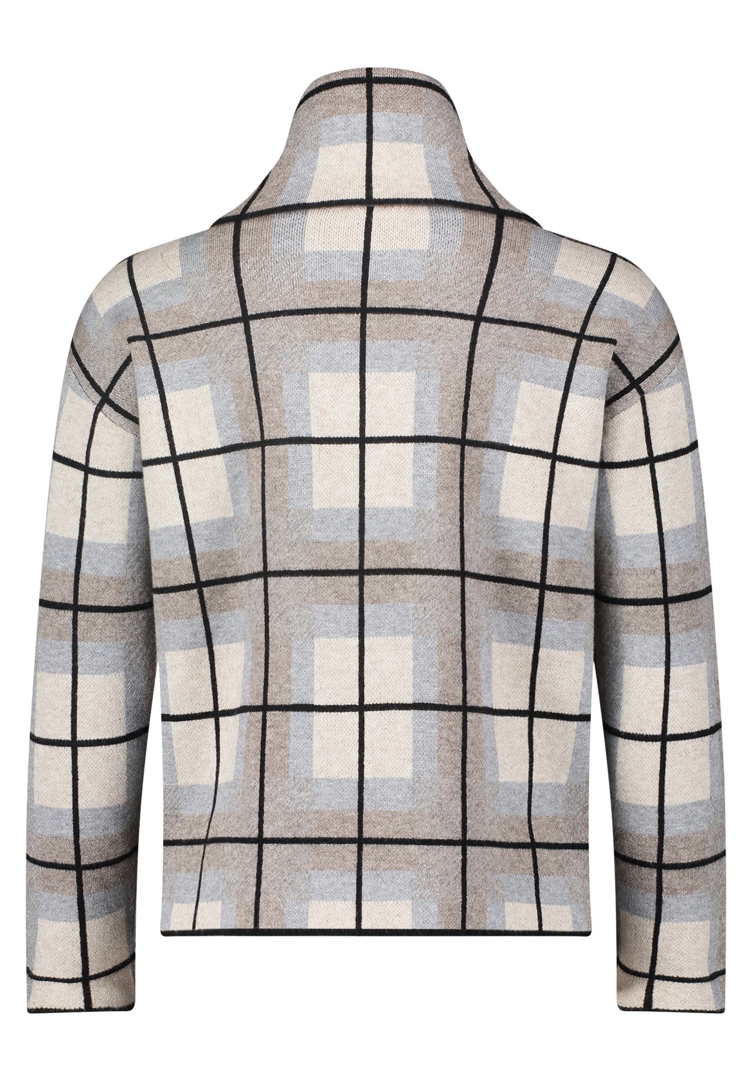 Strickpullover (Patch Grey/taup)