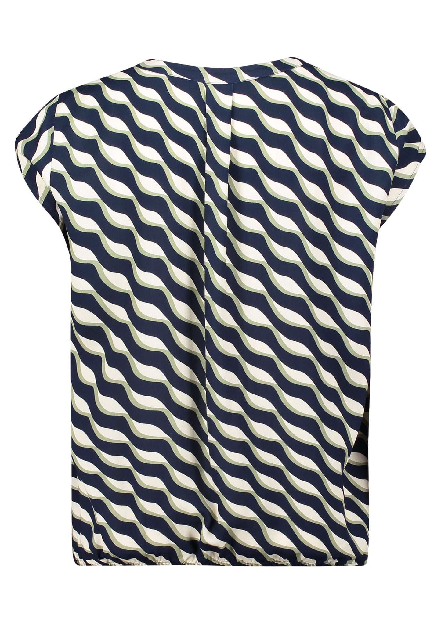 Schlupfbluse (Dark Blue/green)