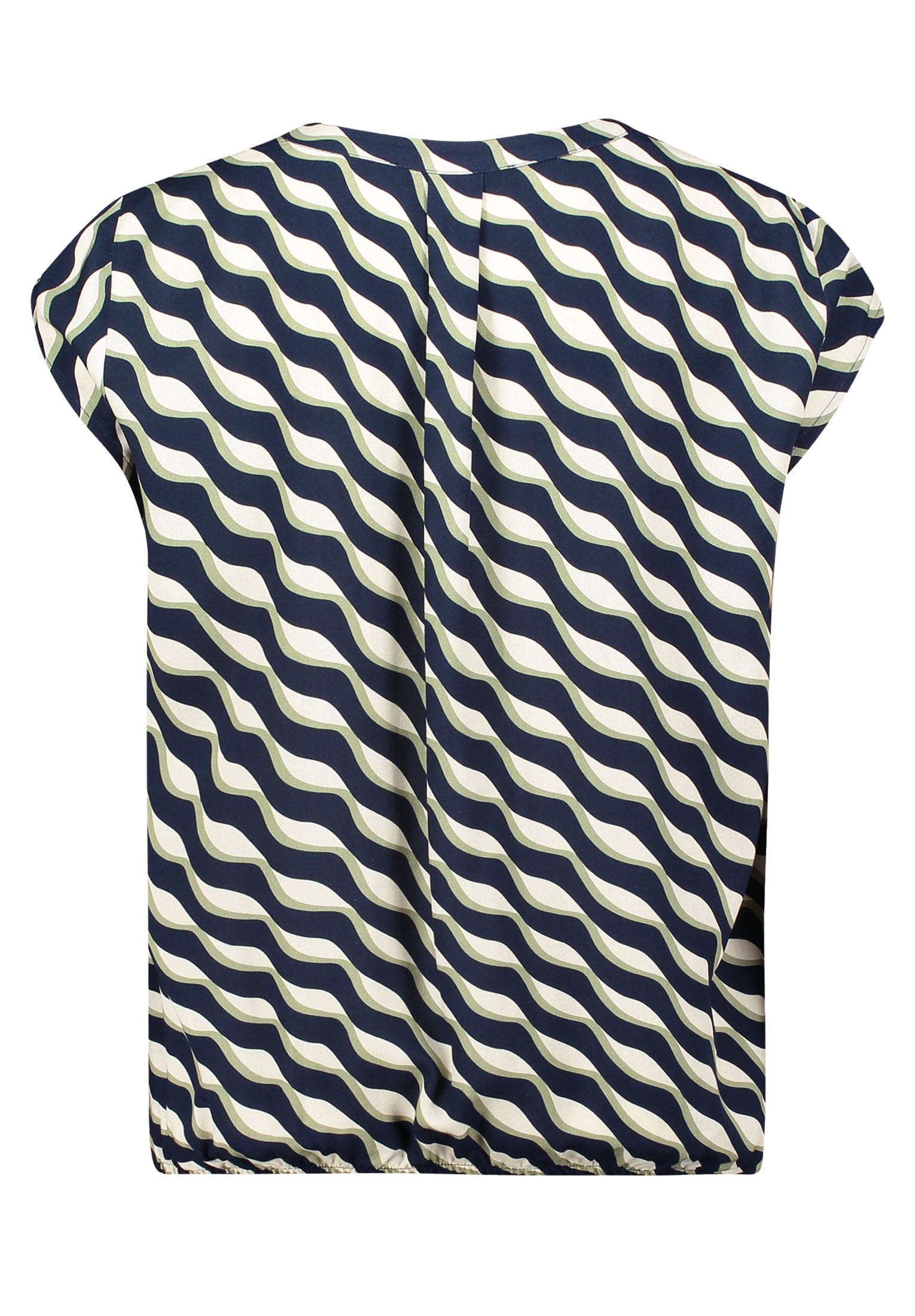 Schlupfbluse (Dark Blue/green)